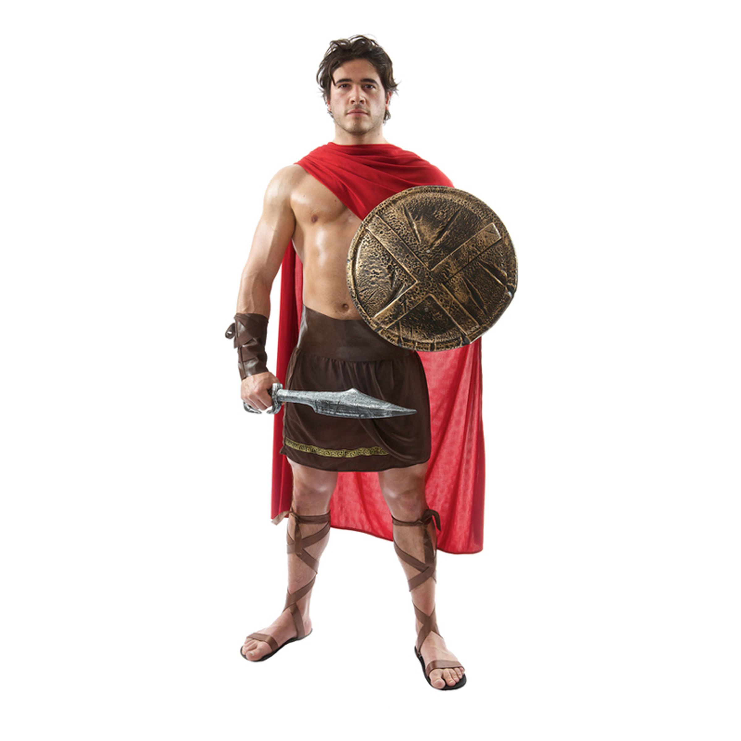 Läs mer om Spartan Krigare Budget Maskeraddräkt - Standard
