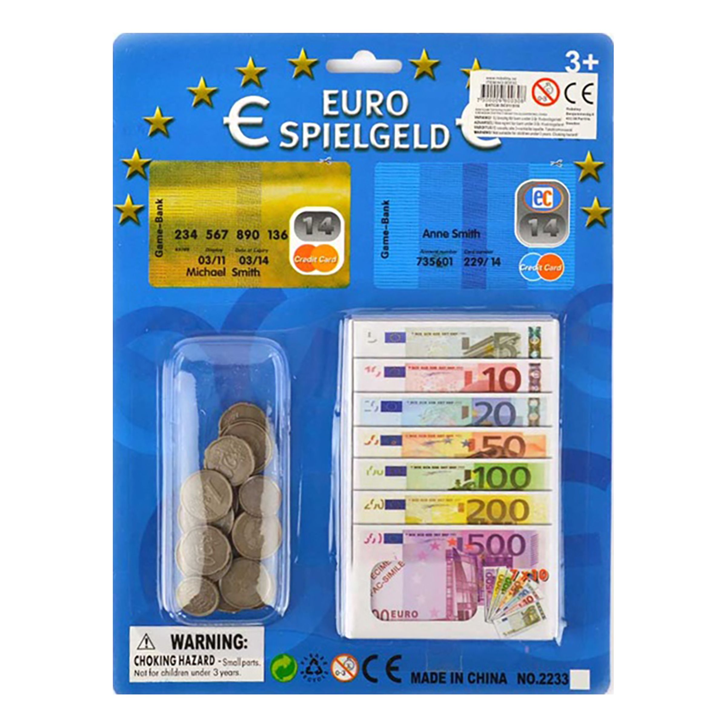 Läs mer om Spelpengar Euro - 20+70-pack
