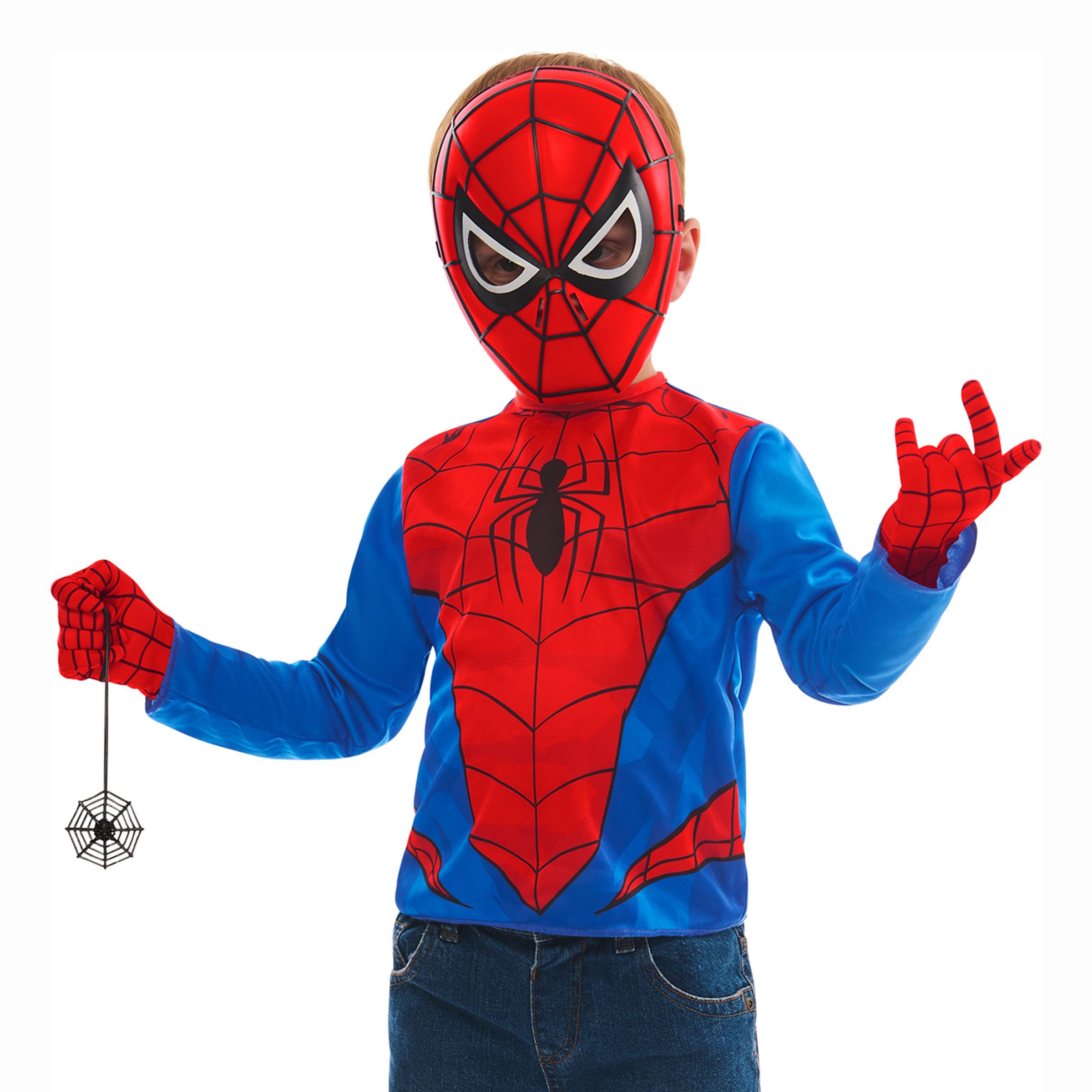 Spider-Man Maskeradkit för Barn Presentbox | Hem - Maskerad - Maskeraddräkter - Barndräkter | Party Outlet