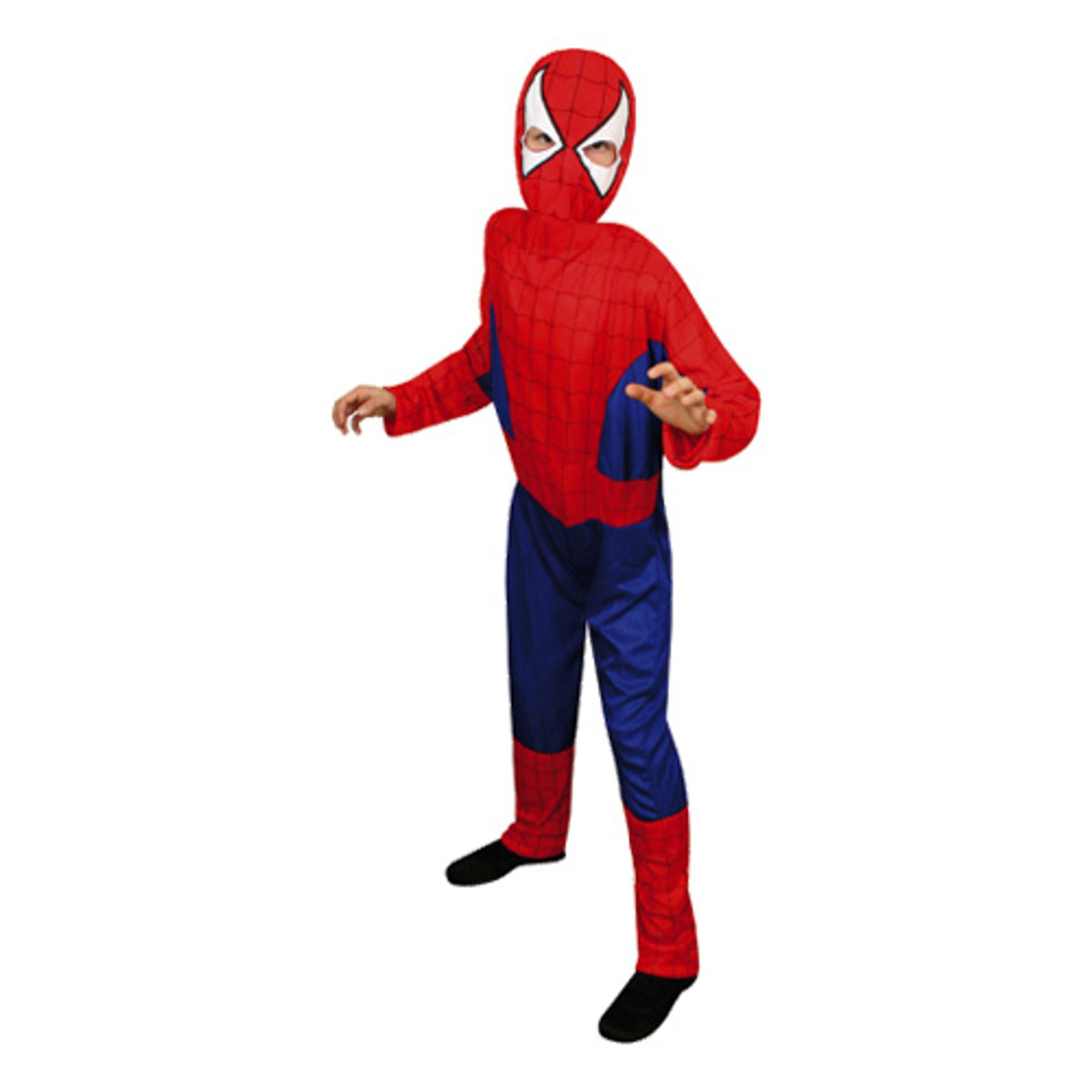 Spiderman Budget Barn Maskeraddräkt - Large