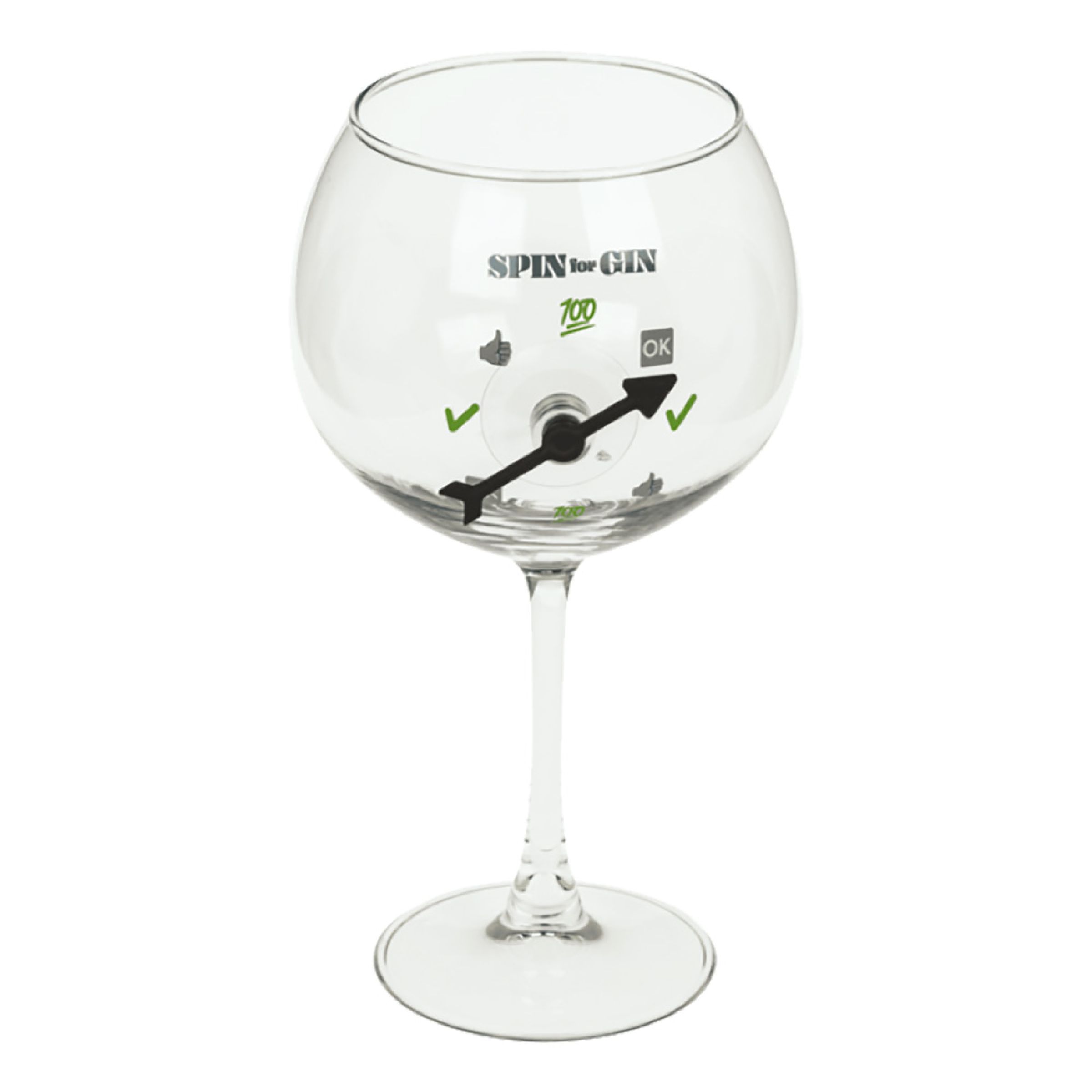 Spin For Gin Glas | Hem - Bartillbehör - Glas | Pryloteket