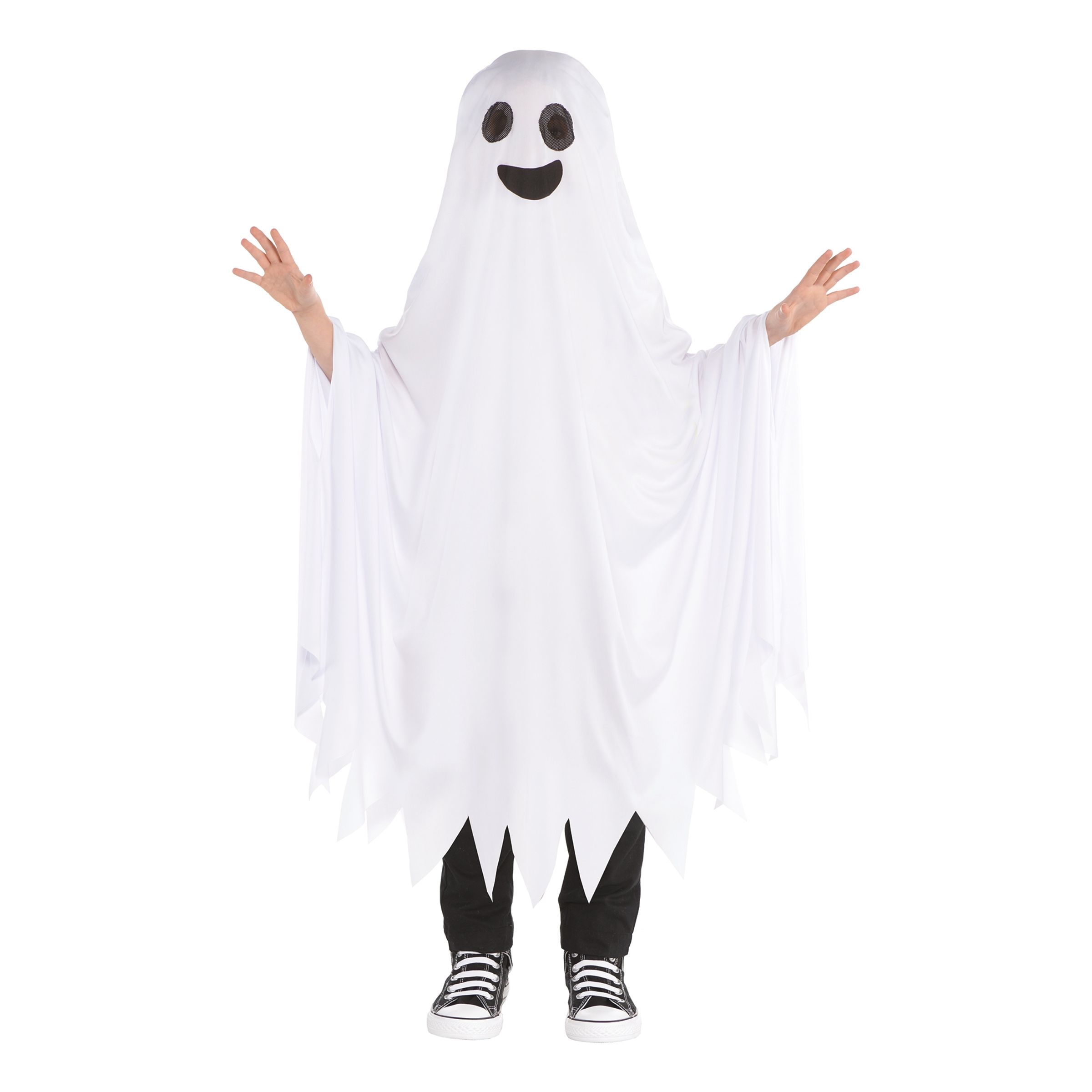 Läs mer om Spöke Klassisk Barn Maskeraddräkt - One size