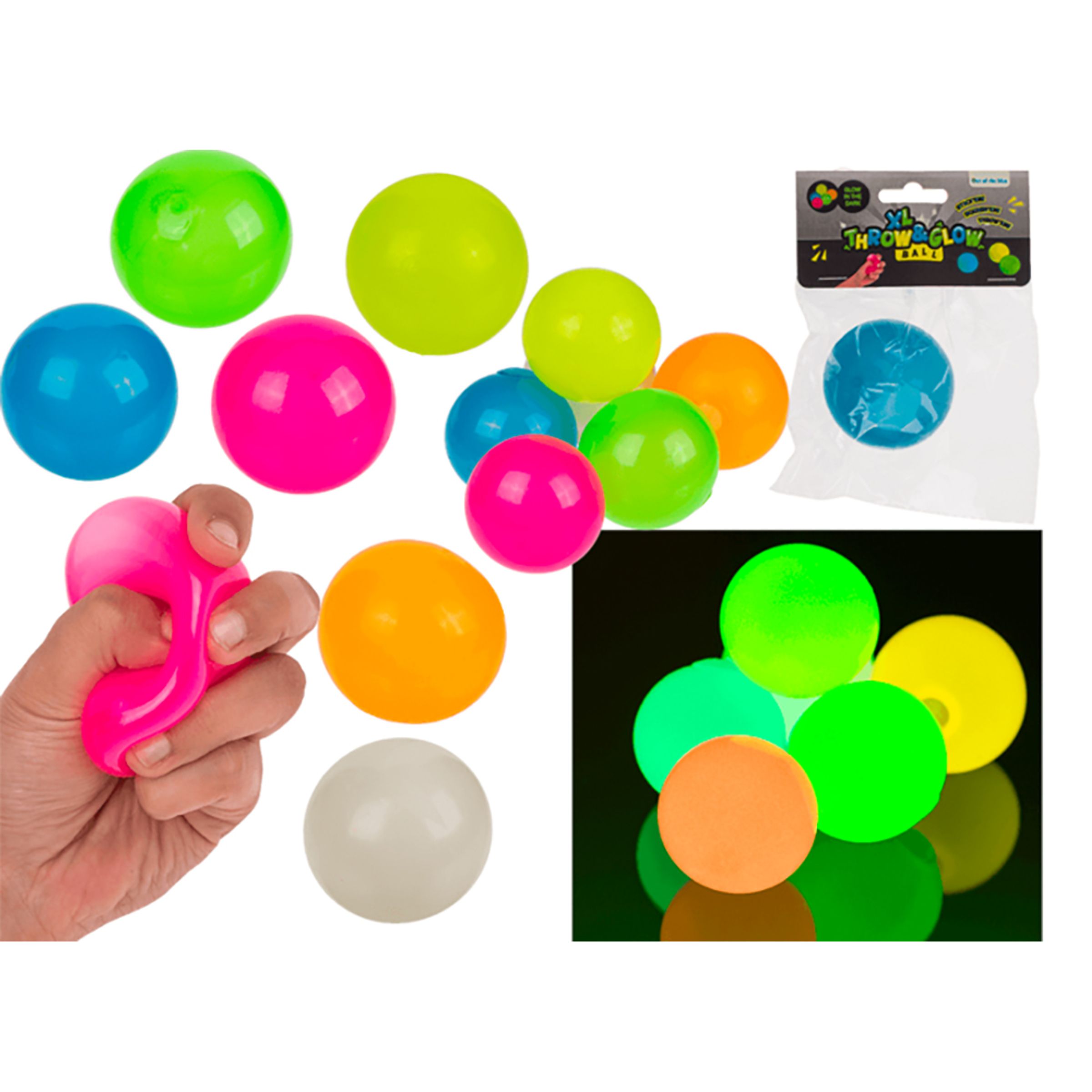 Squeeze Ball Glow in the dark
