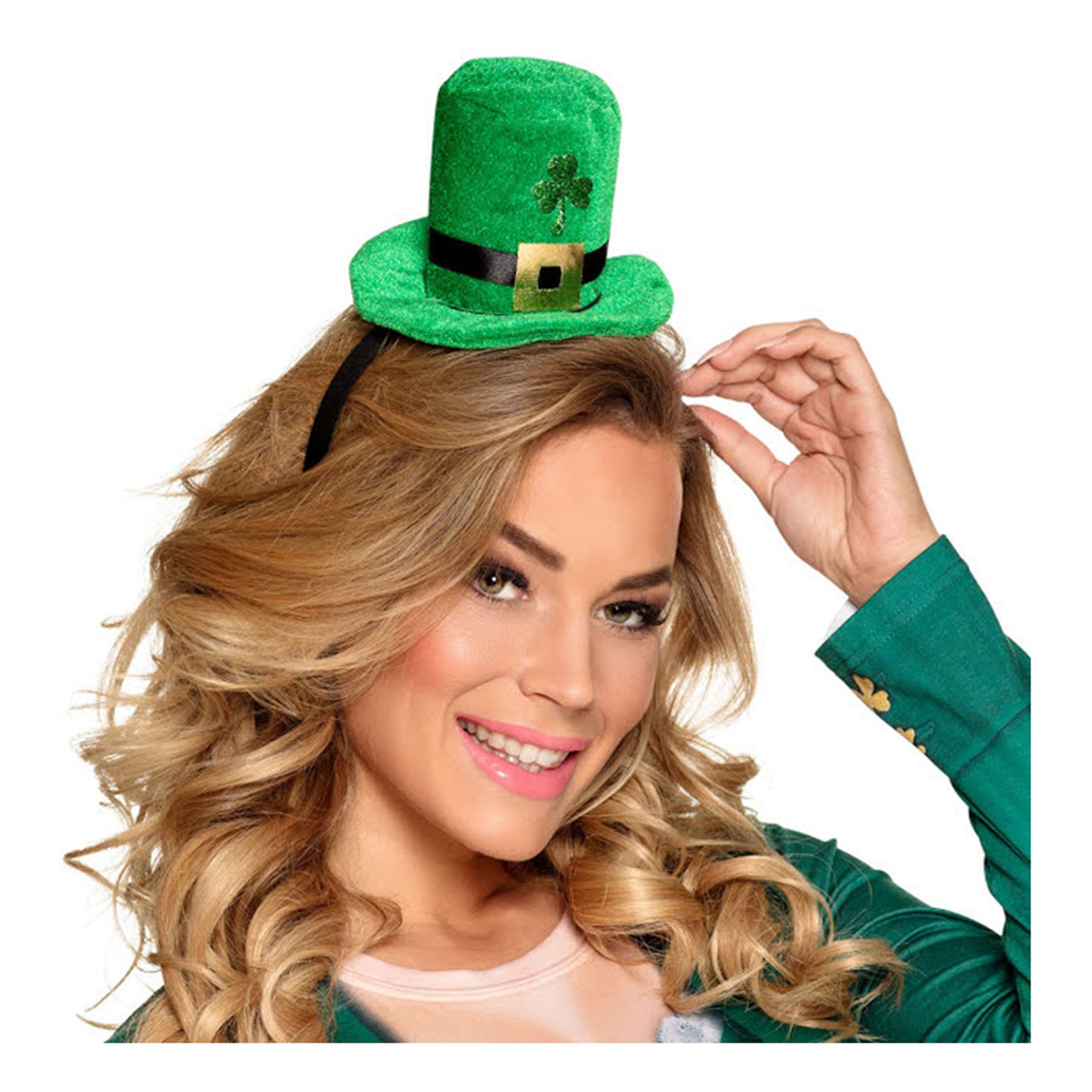 Läs mer om St. Patricks Day Minihatt - One size