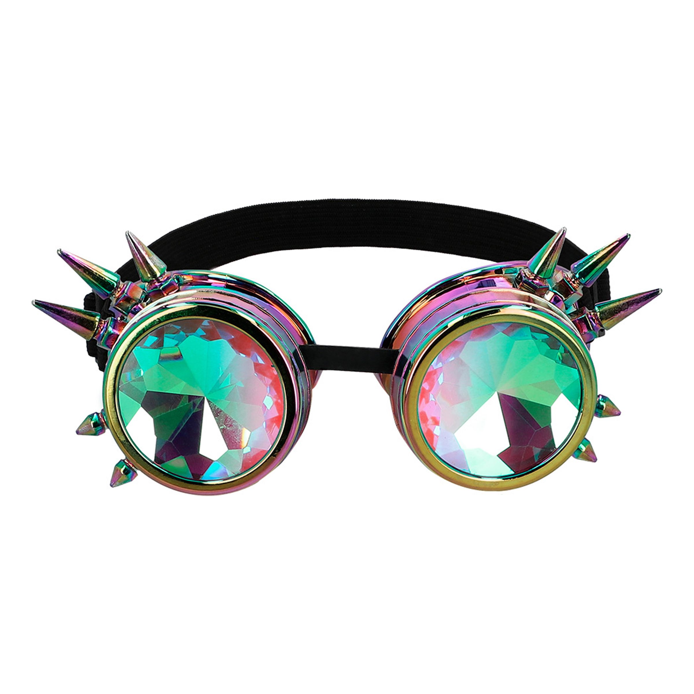 Steampunk Festival Holografiska Glasögon - One size | Hem - Maskerad - Tillbehör - Maskeradaccessoarer | Pryloteket