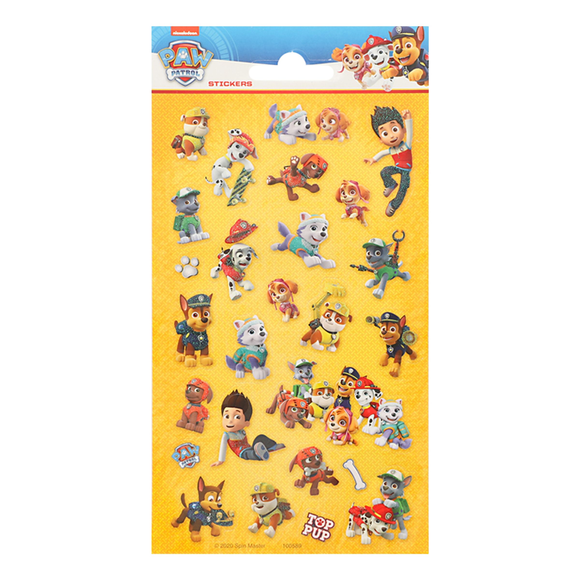 Stickers Paw Patrol Glitter