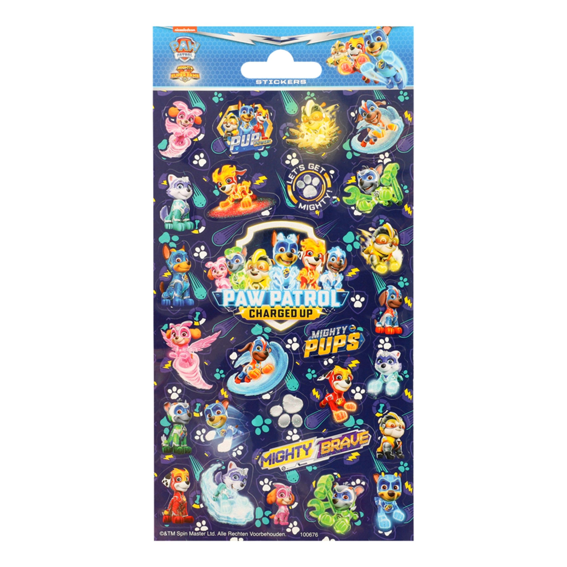 Stickers PAW Patrol Mighty Pups