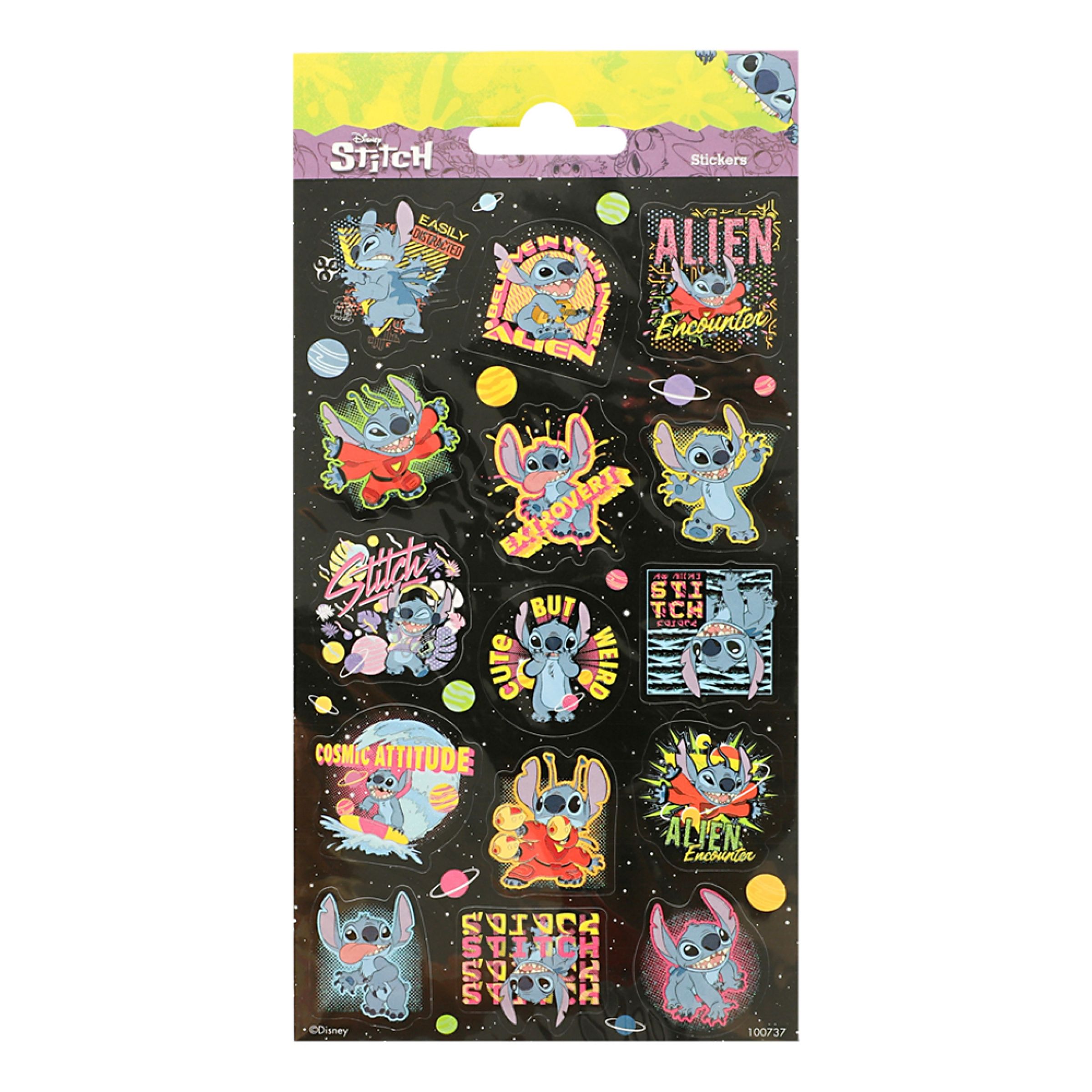 Stickers Stitch Glitter