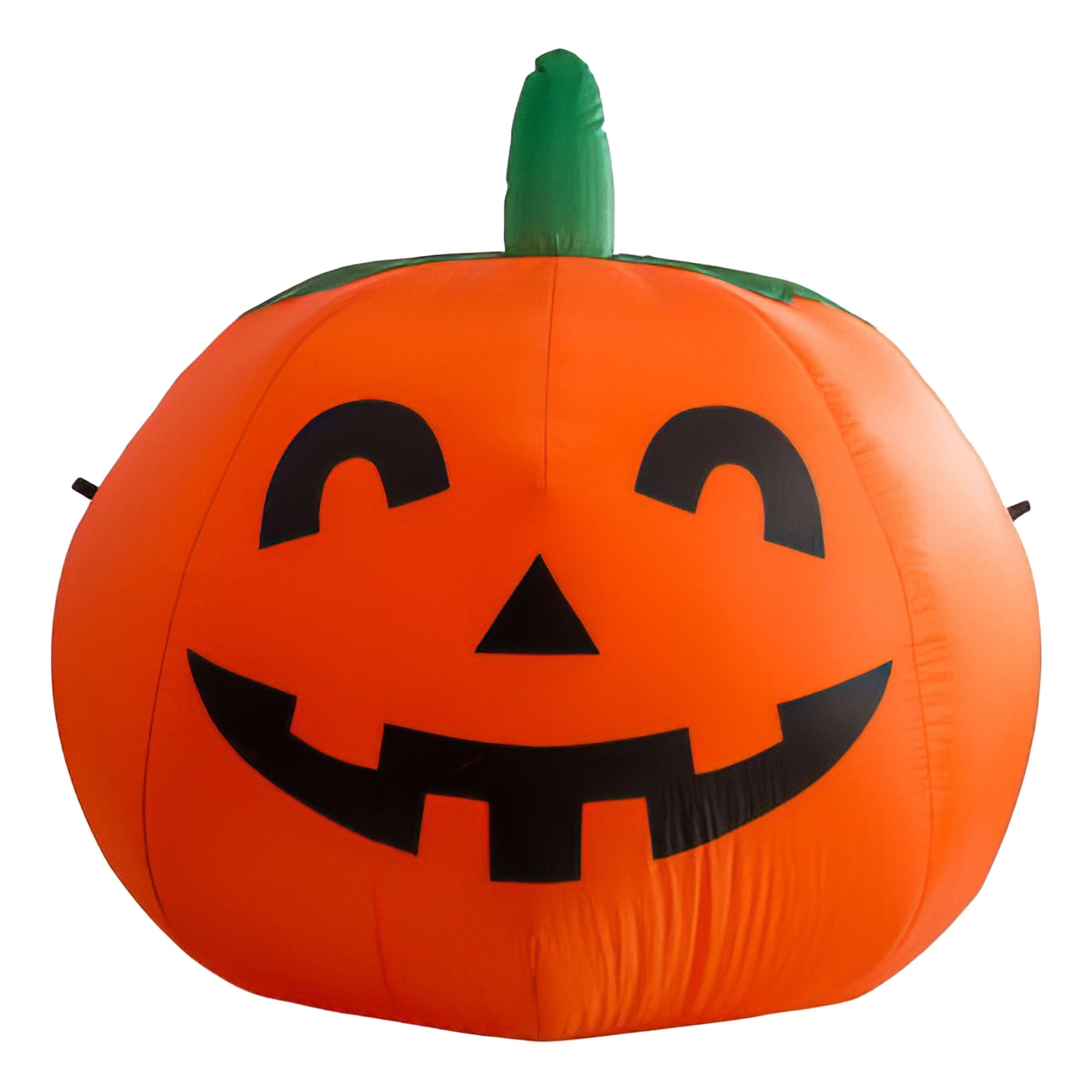 Läs mer om Stor Uppblåsbar Halloweenpumpa med Belysning