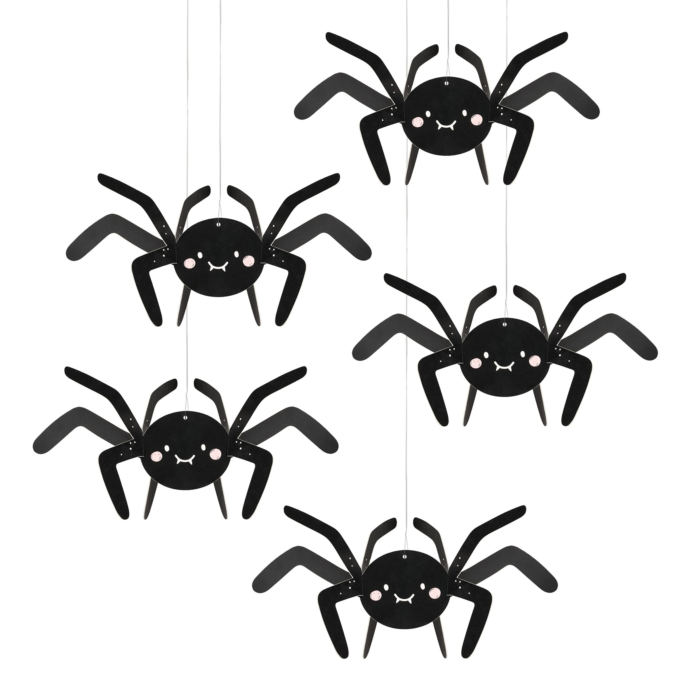 Läs mer om Stora Spindlar DIY Hängande Dekoration
