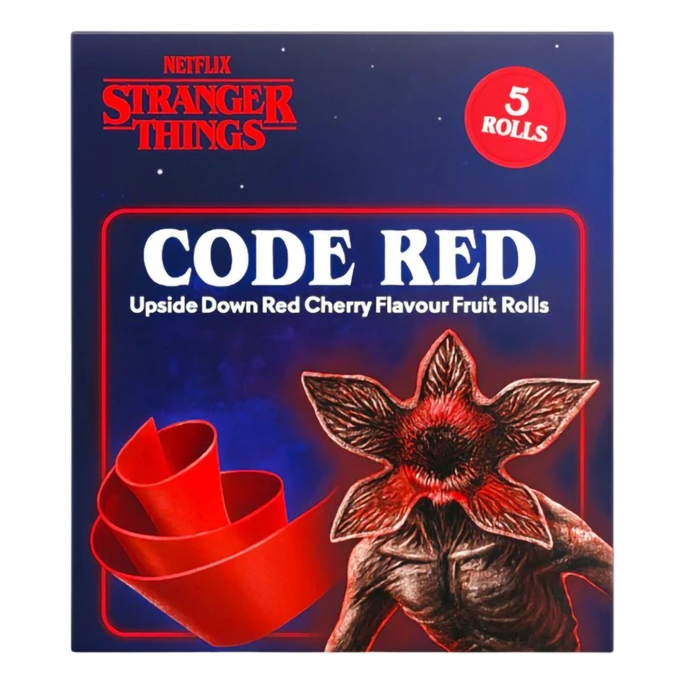 Stranger Things Fruit Rollers Red Cherry - 60 gram | Hem - Godis & Läsk - Godis - Amerikanskt Godis | Pryloteket
