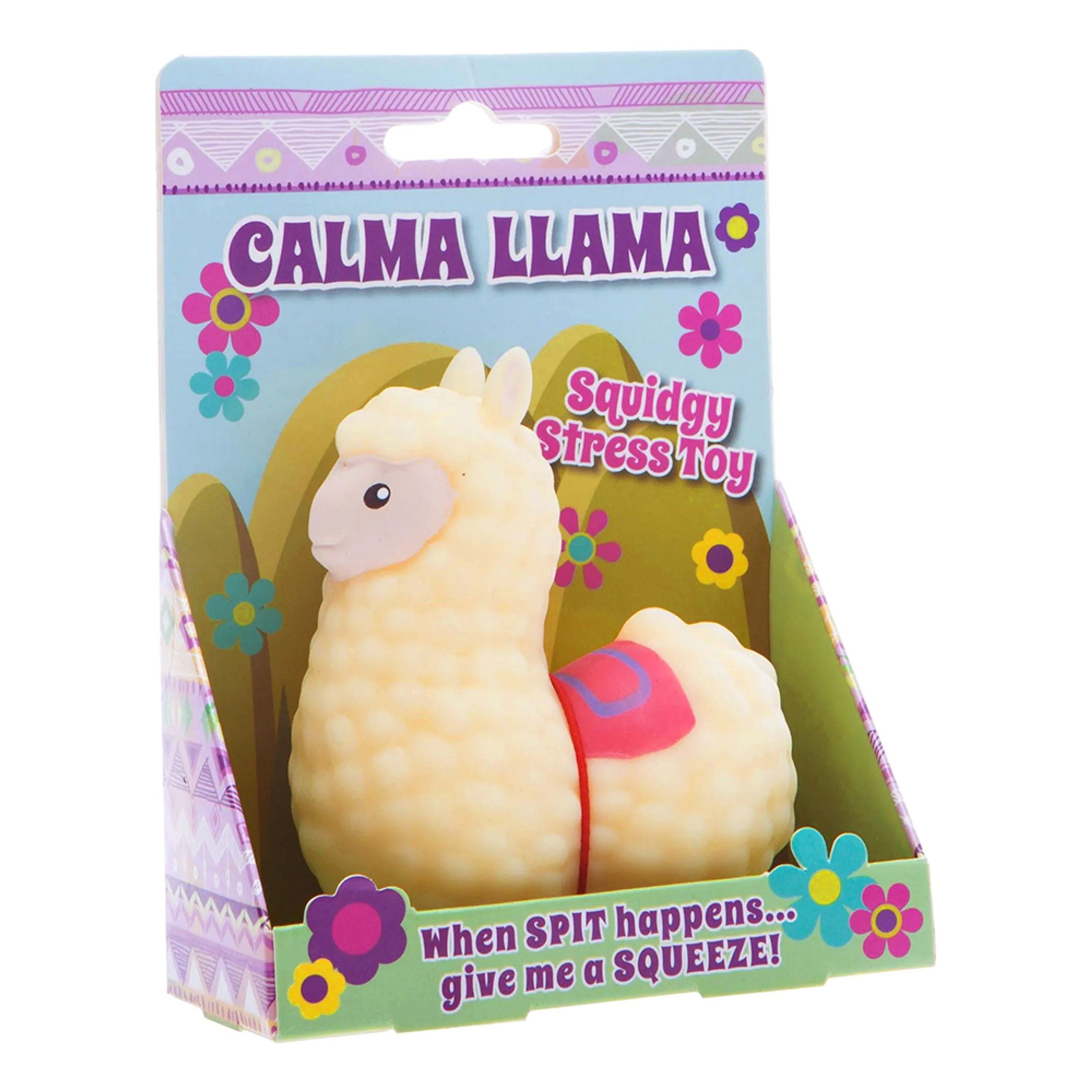 Stressboll Calma Llama | Hem - Roliga Prylar - Hem & Hushåll - På Skrivbordet | Maskeradspecialisten