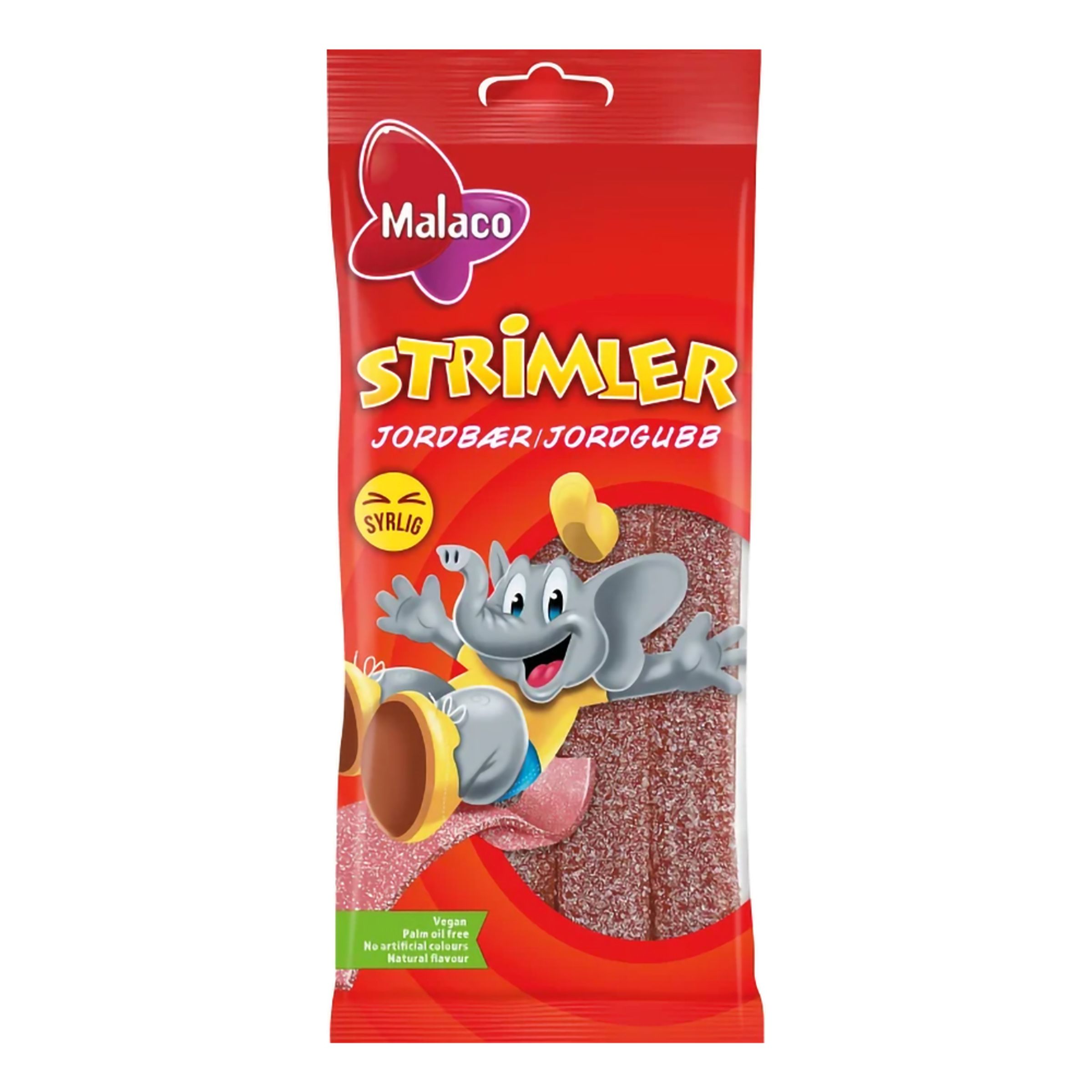 Strimler Strawberry - 80 gram