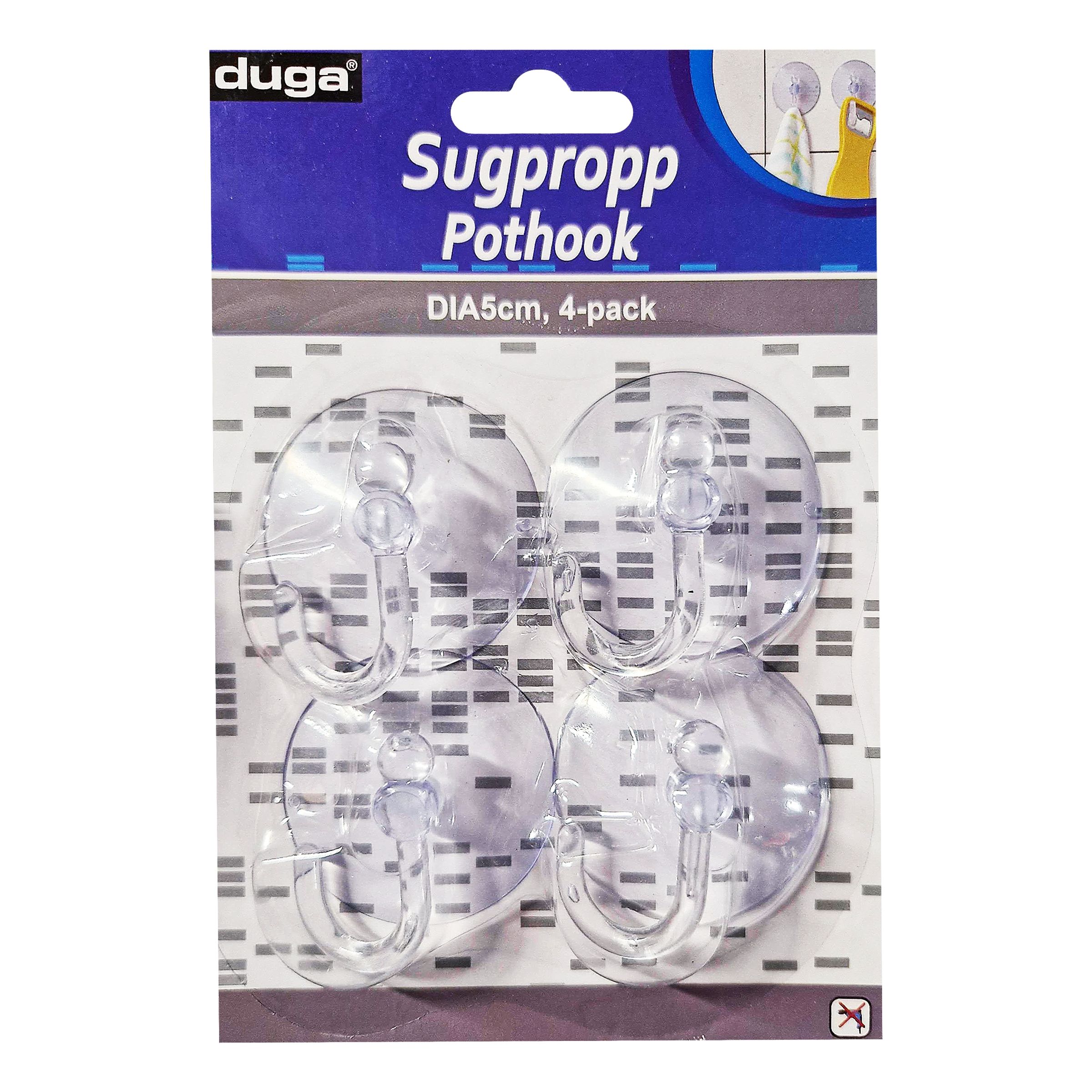 Sugproppar till Badrummet - 4-pack