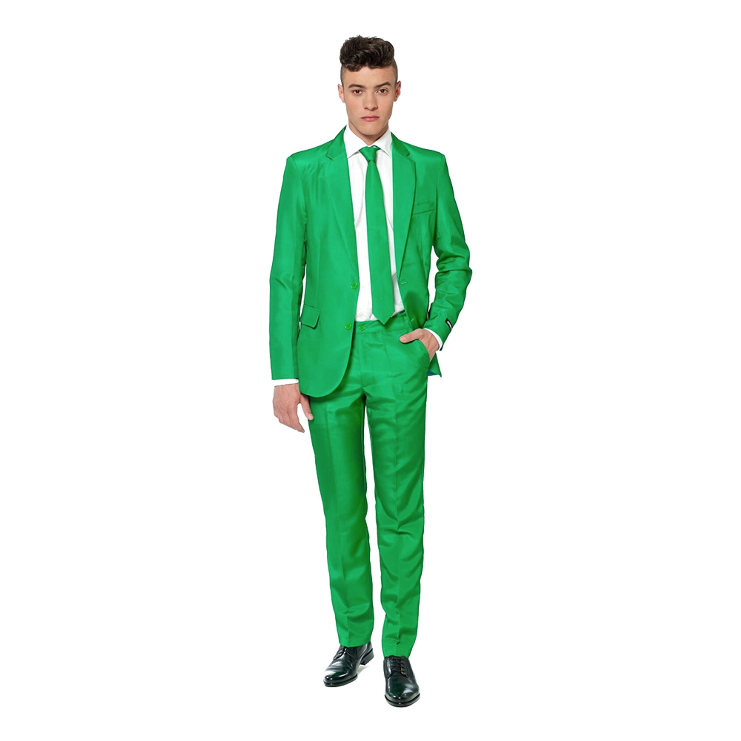 Läs mer om Suitmeister Grön Kostym - Medium