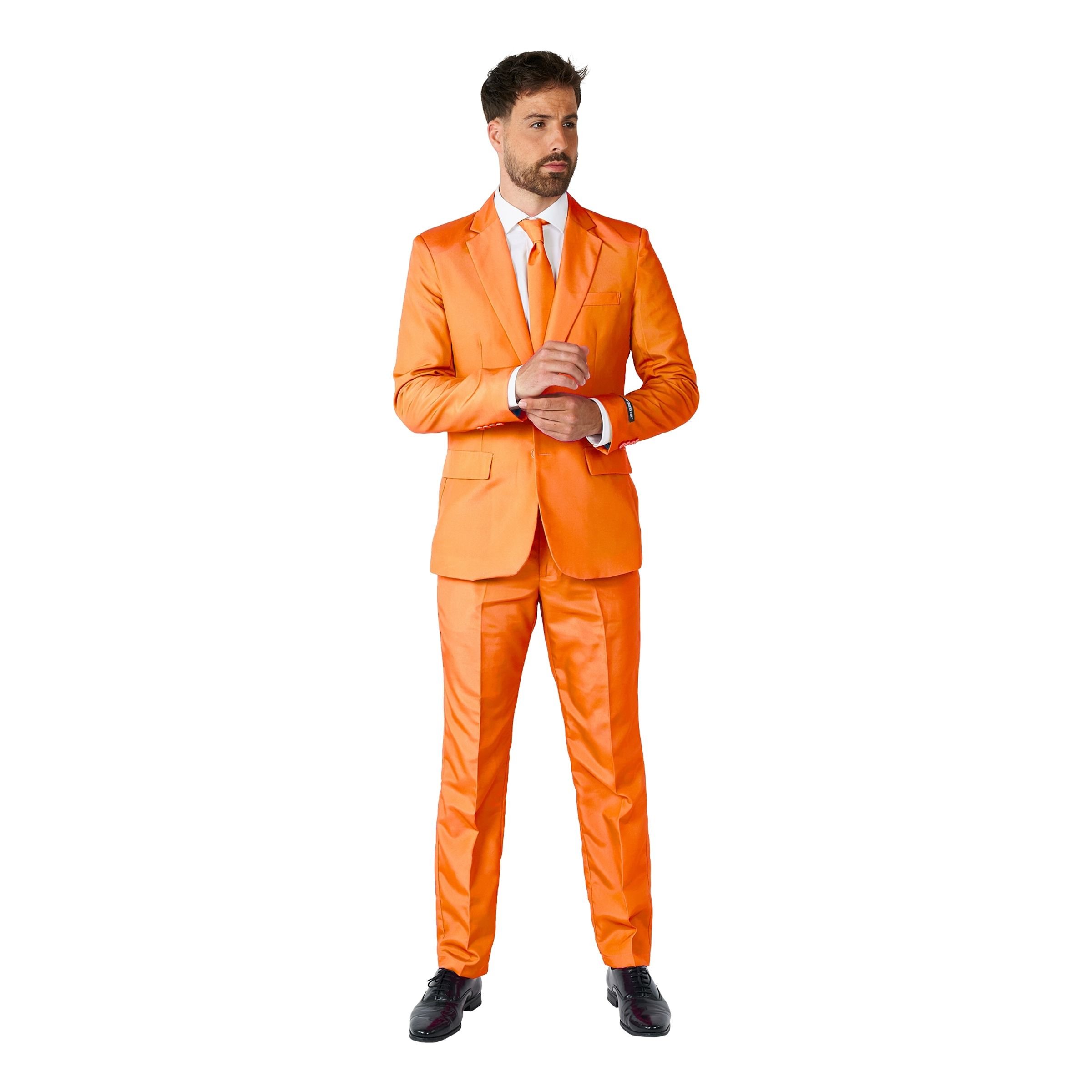 Suitmeister Orange Kostym - Large