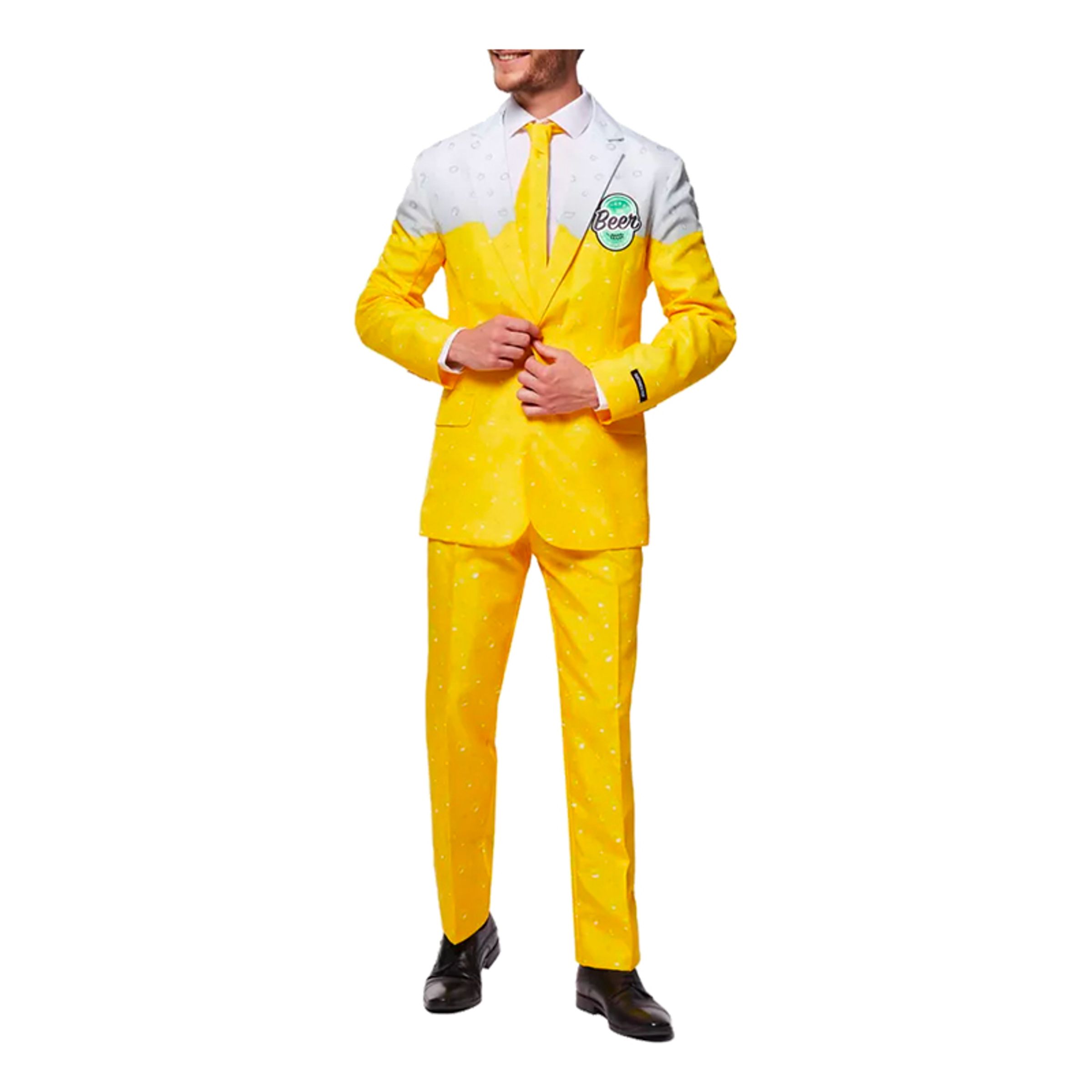 Suitmeister Beer Yellow Kostym - Medium