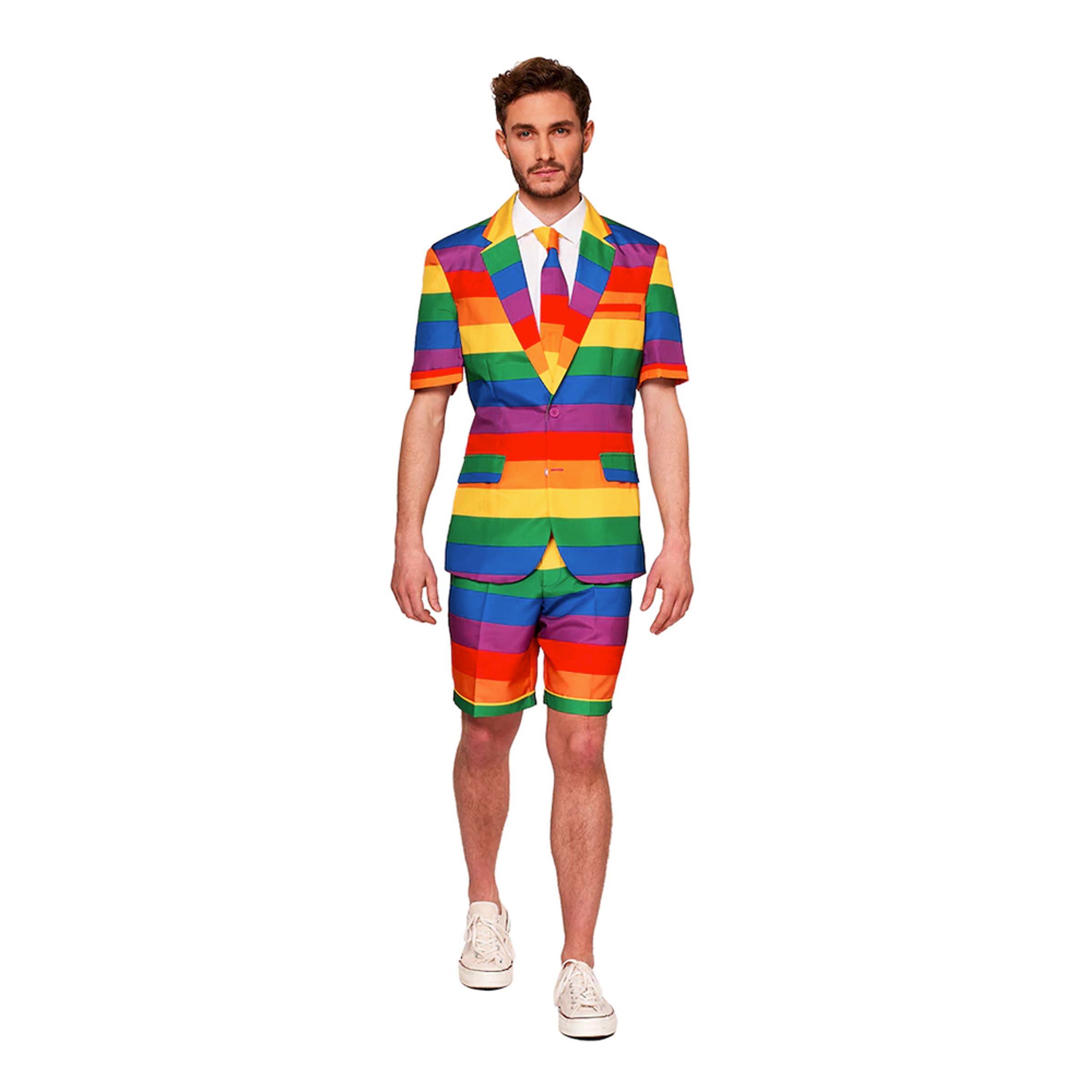 Suitmeister Rainbow Shorts Kostym - XX-Large