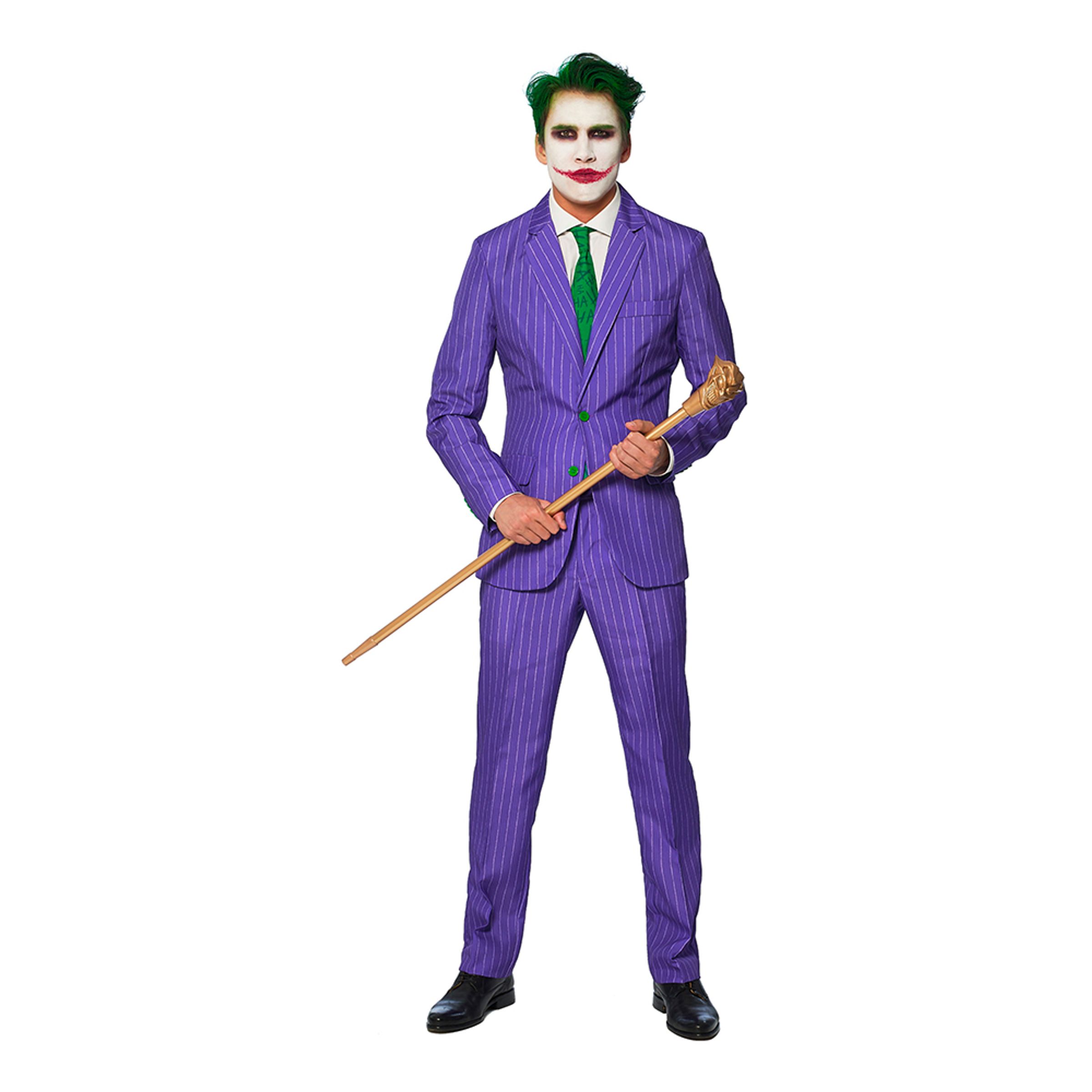 Läs mer om Suitmeister The Joker Kostym - Medium