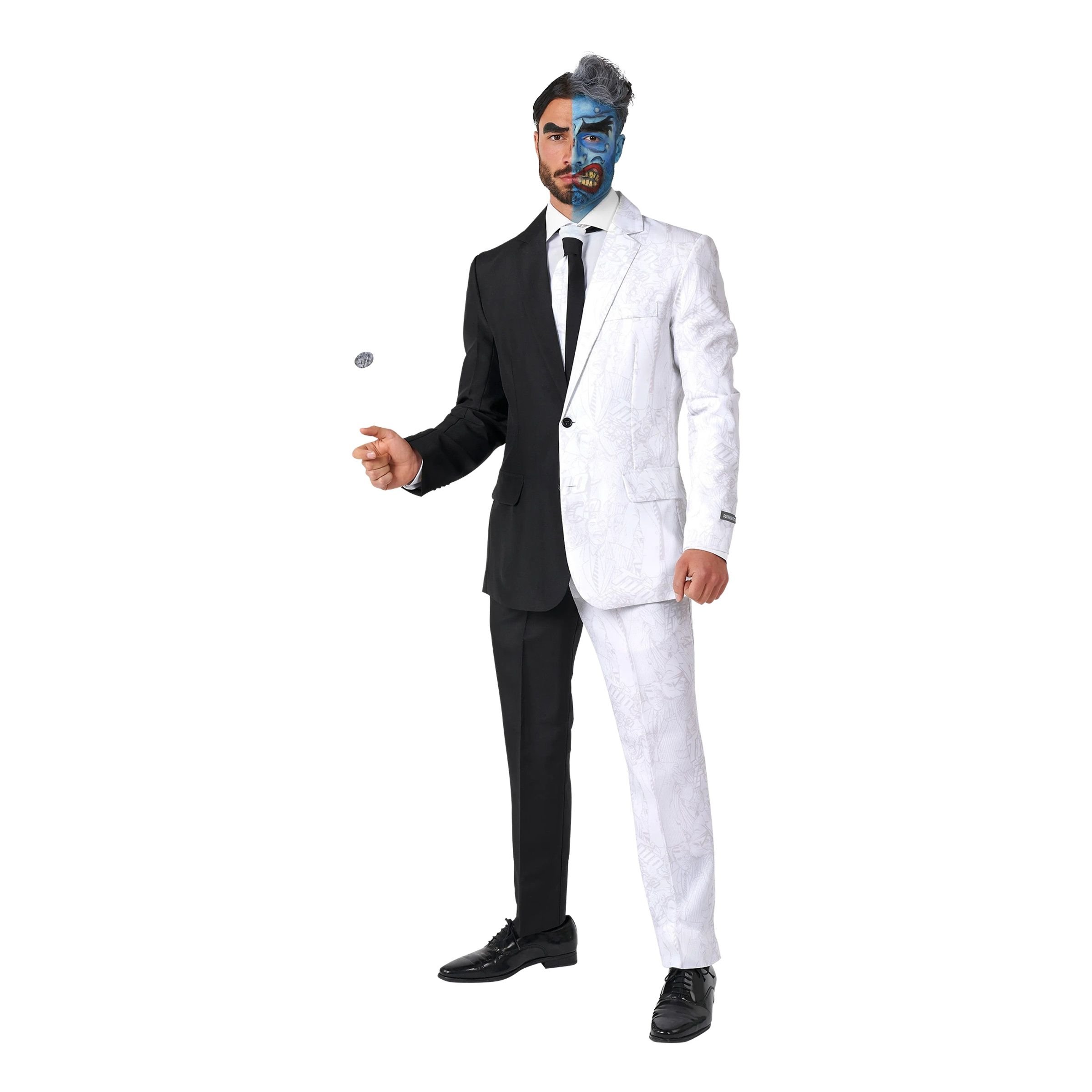 Suitmeister Two Face Kostym - X-Large | Hem//Maskerad//Maskeraddräkter//Herrdräkter | PartyOutlet