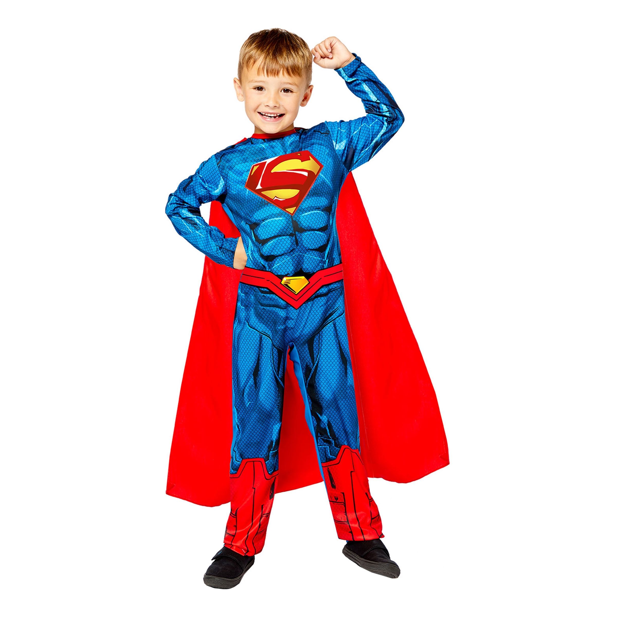 Läs mer om Superman Barn Maskeraddräkt - Small