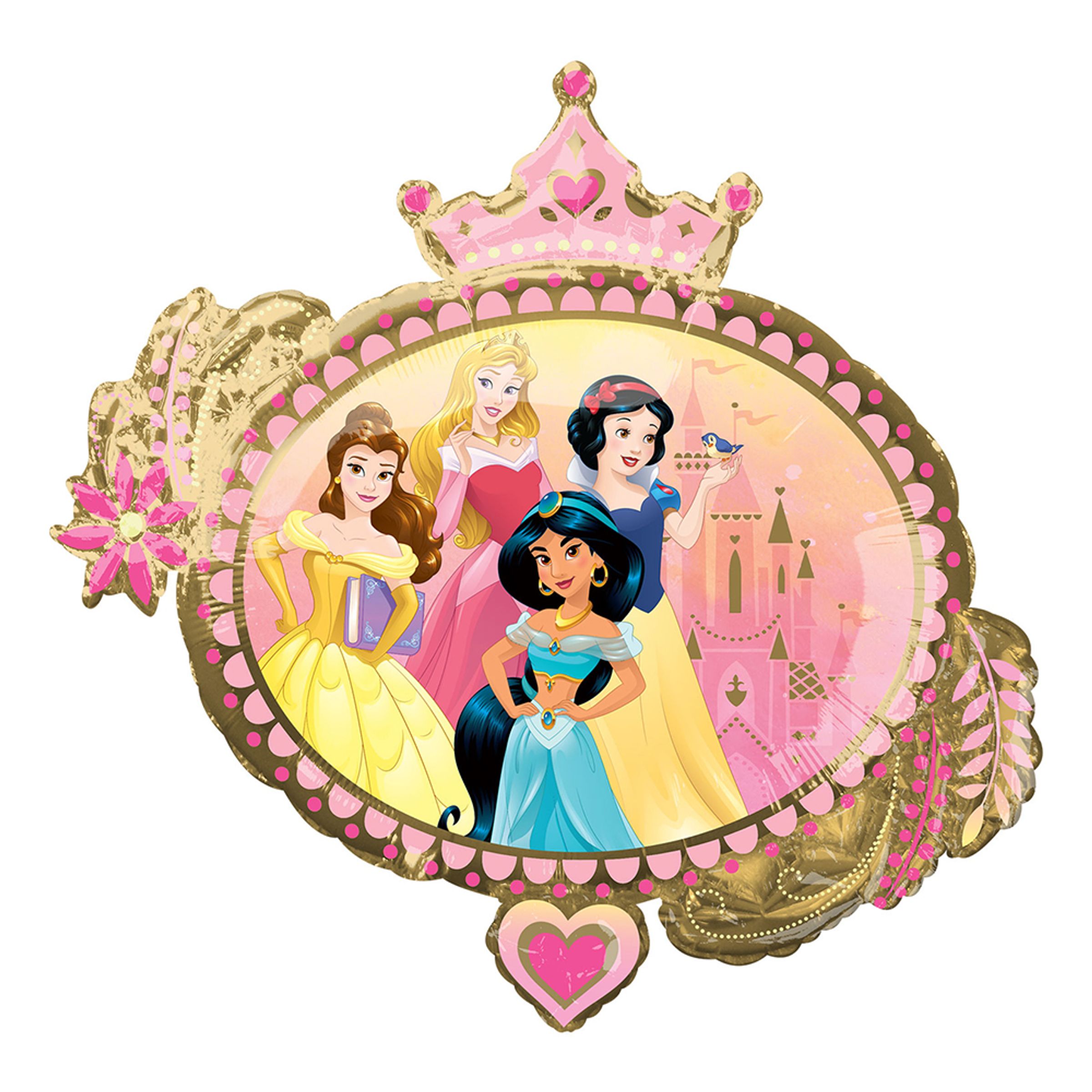 Folieballong Disney Prinsessor SuperShape