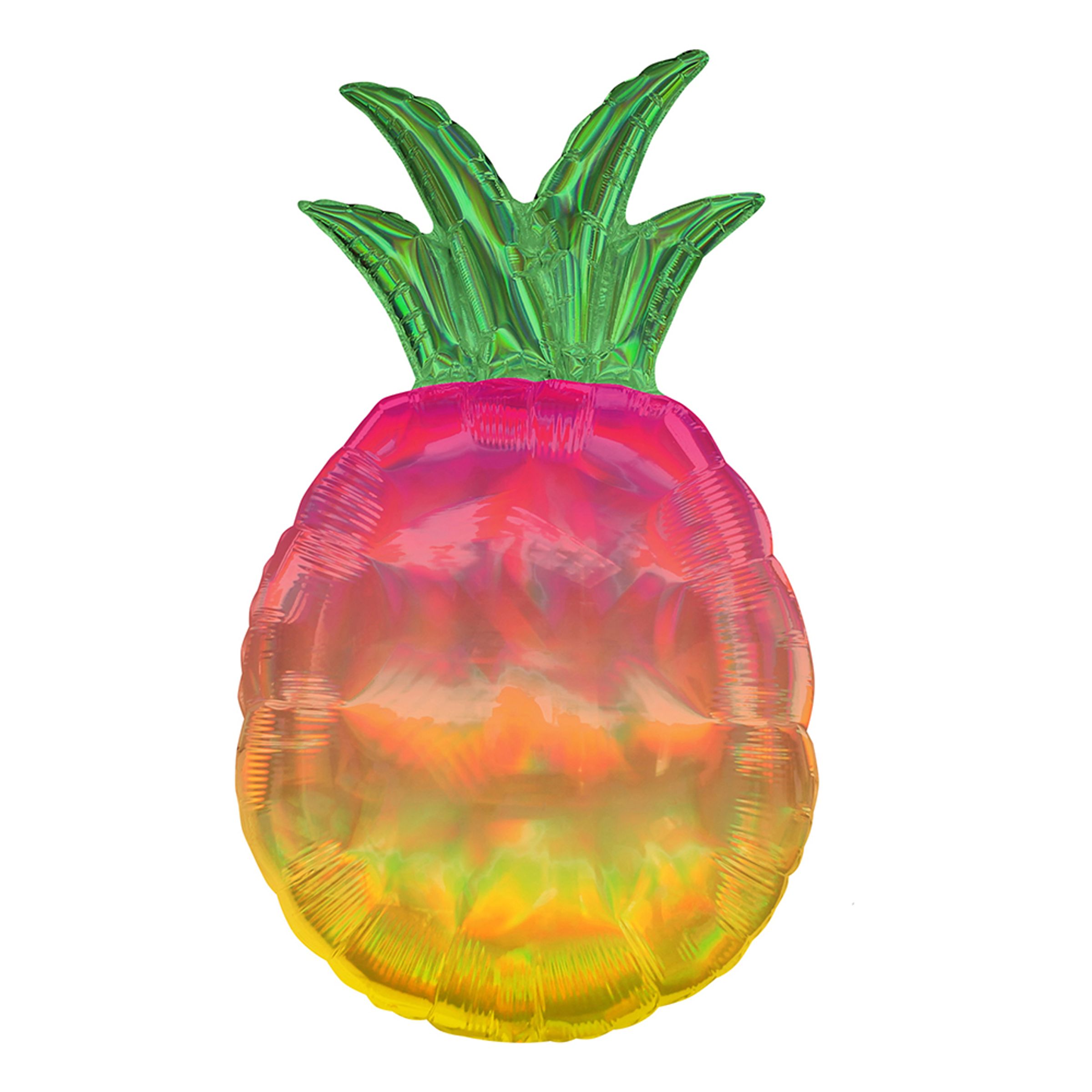 Folieballong Holografisk Ananas SuperShape