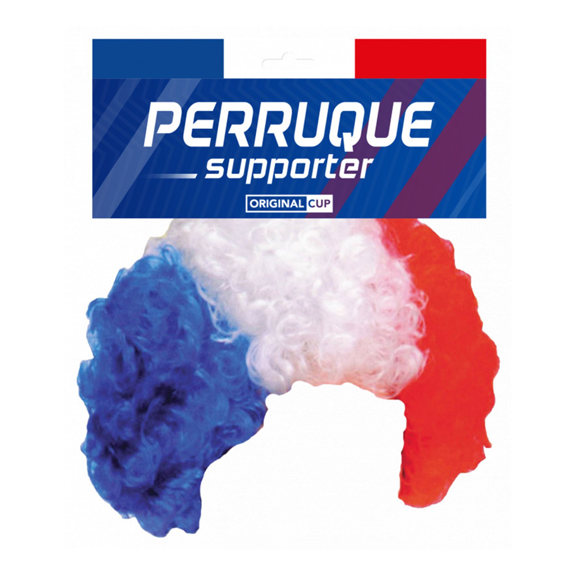 Supporter Peruk Frankrike - One size