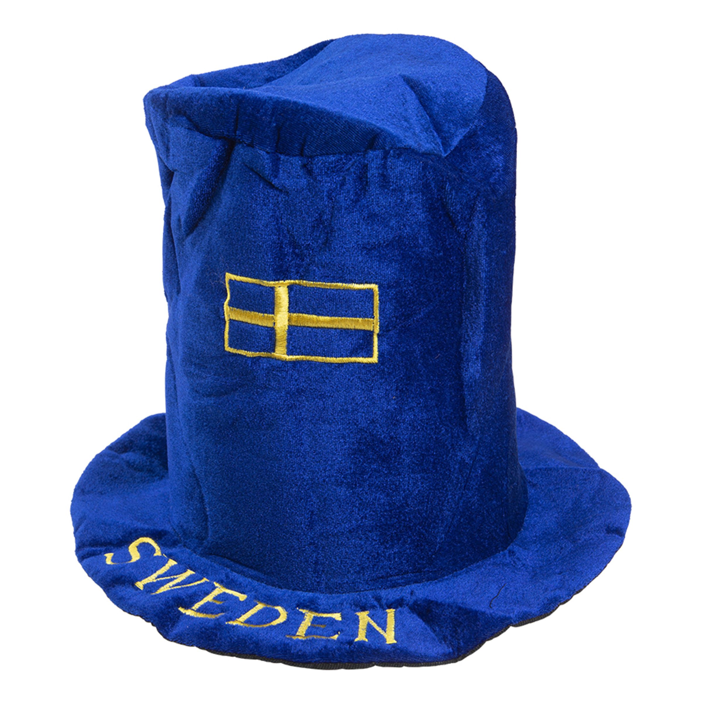 Läs mer om Supporterhatt Sweden - One size