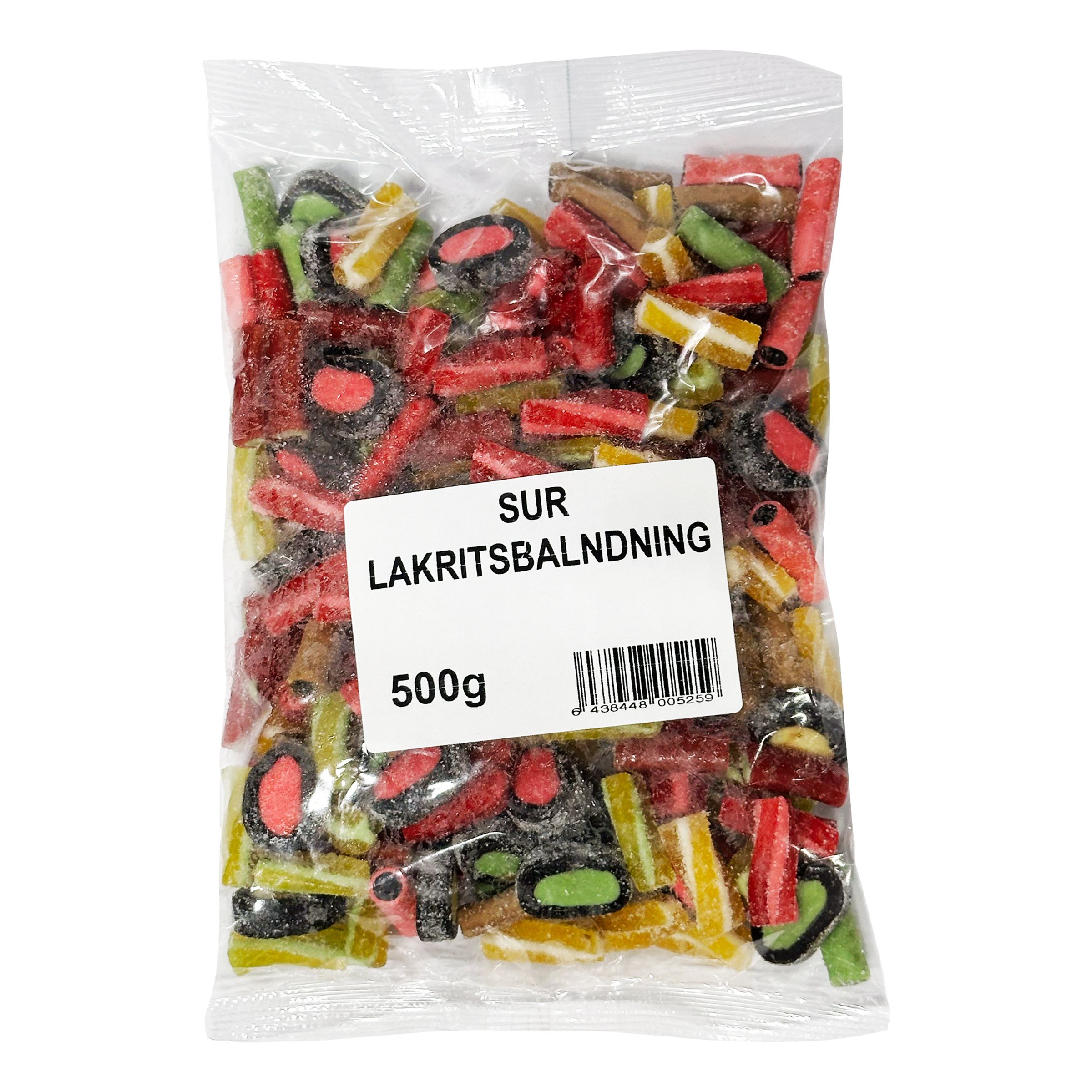 Sur Lakridsblanding Økonomipakke - 500 gram