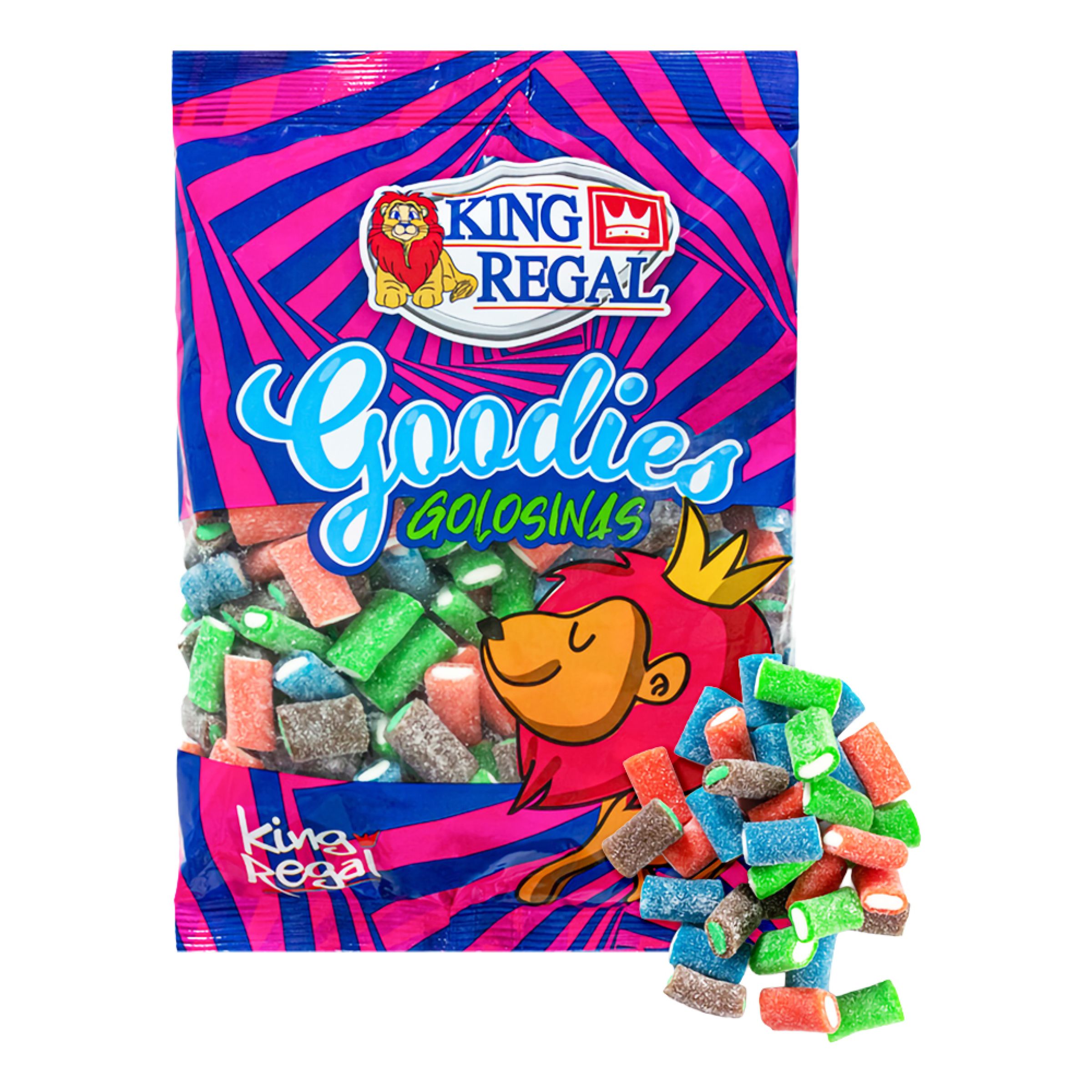 Sura Fyllda Bitar Storpack - 1 kg | Hem - Godis & Läsk - Godis - Surt Godis | Party Outlet