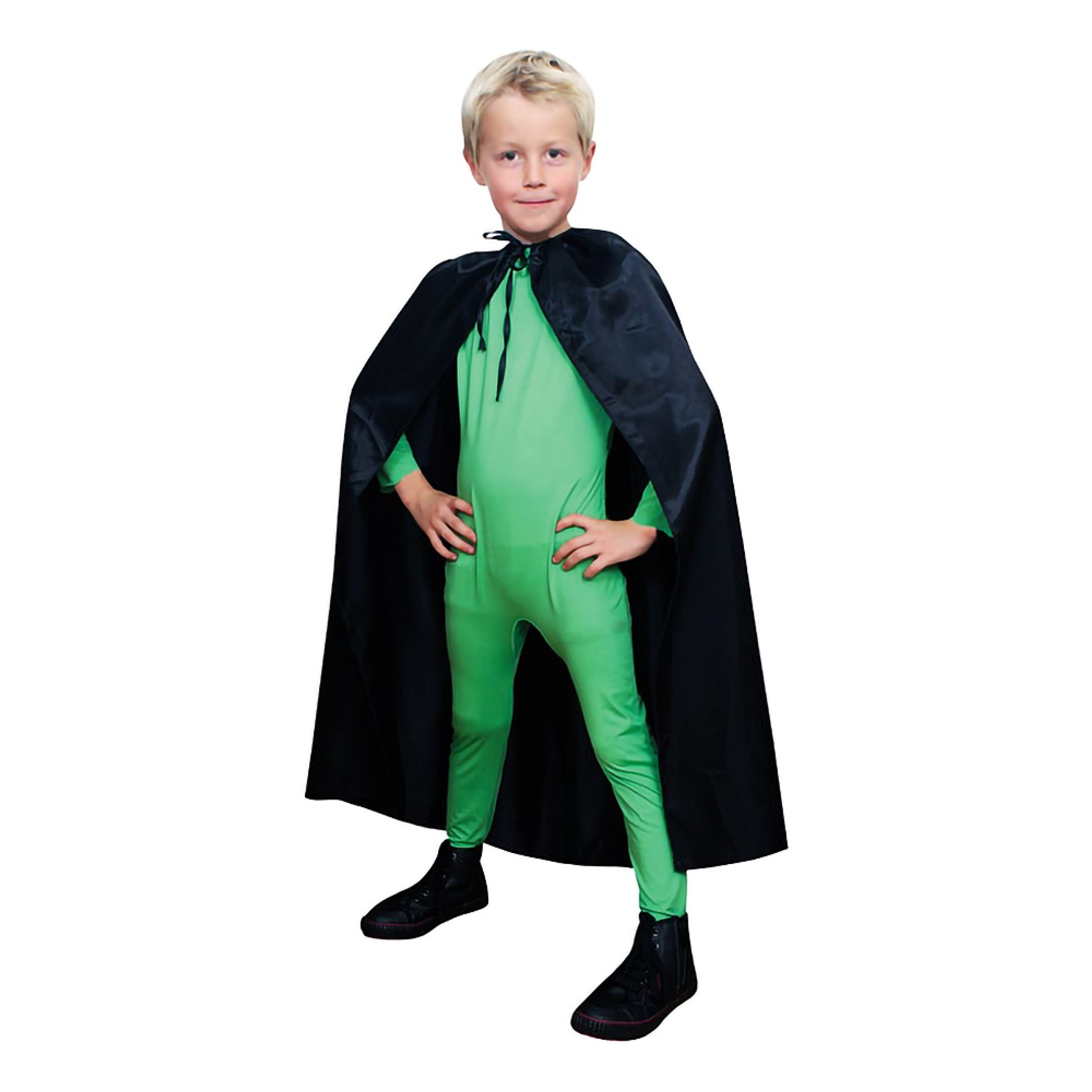 Svart Cape för Barn | Hem - Maskerad - Tillbehör - Mantel & Capes | Maskeradspecialisten