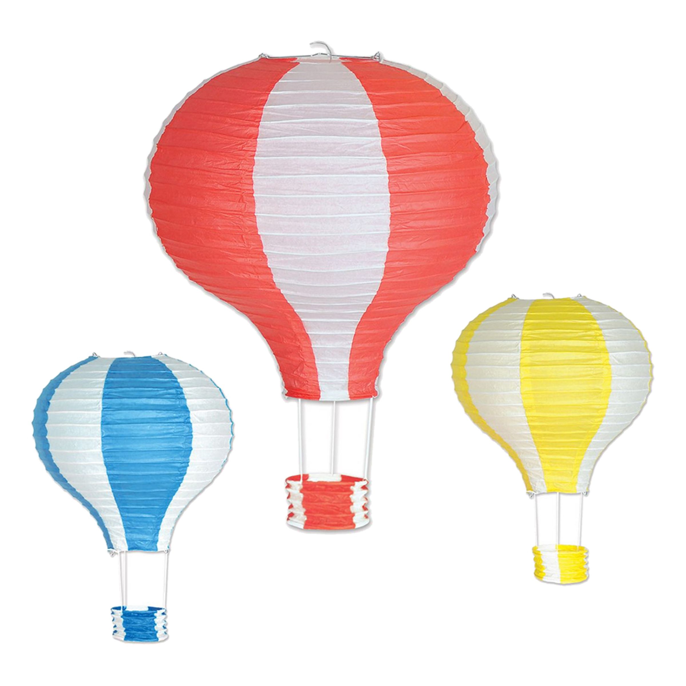 Läs mer om Rislampor Luftballonger - 3-pack