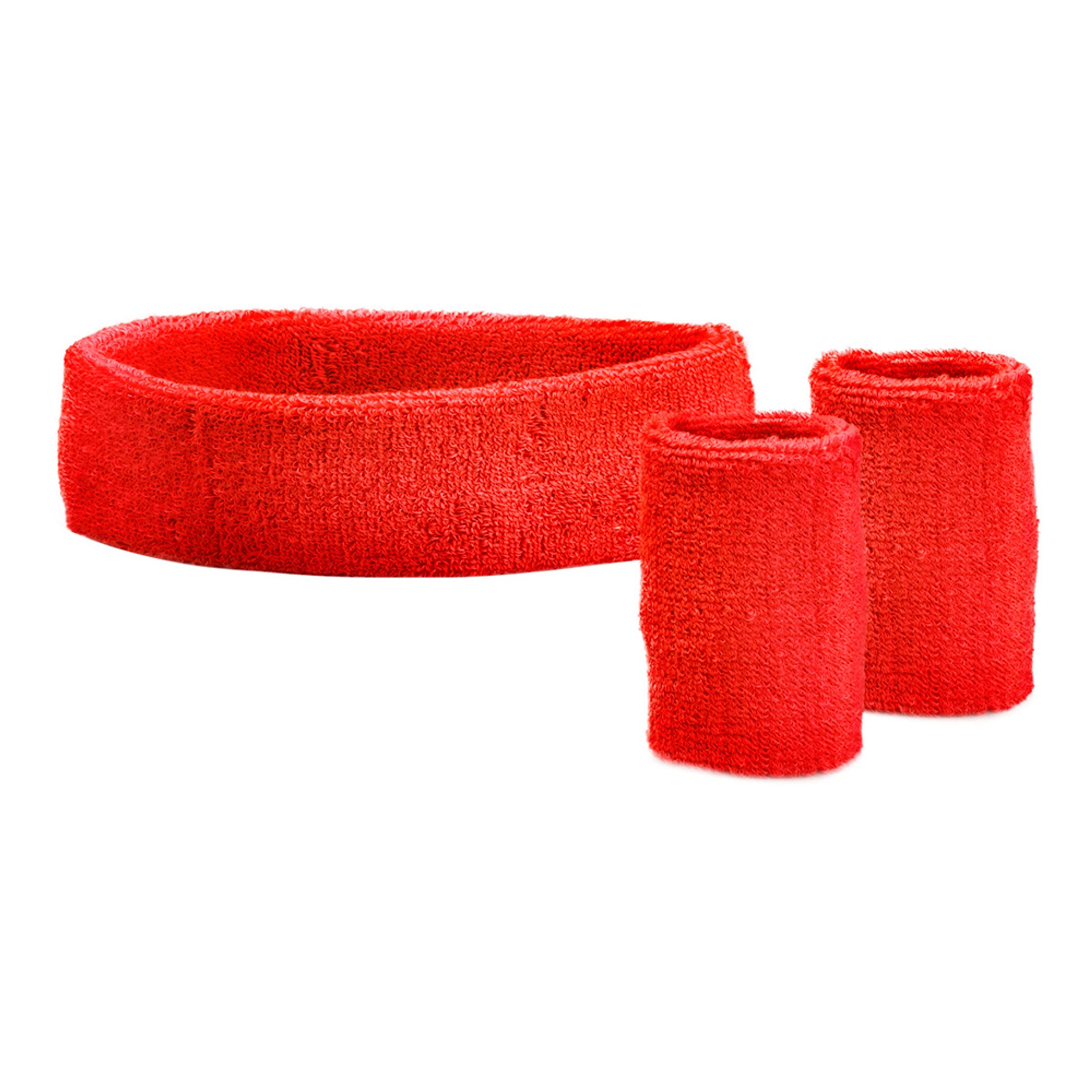 Läs mer om Svettband Kit Röd - One size