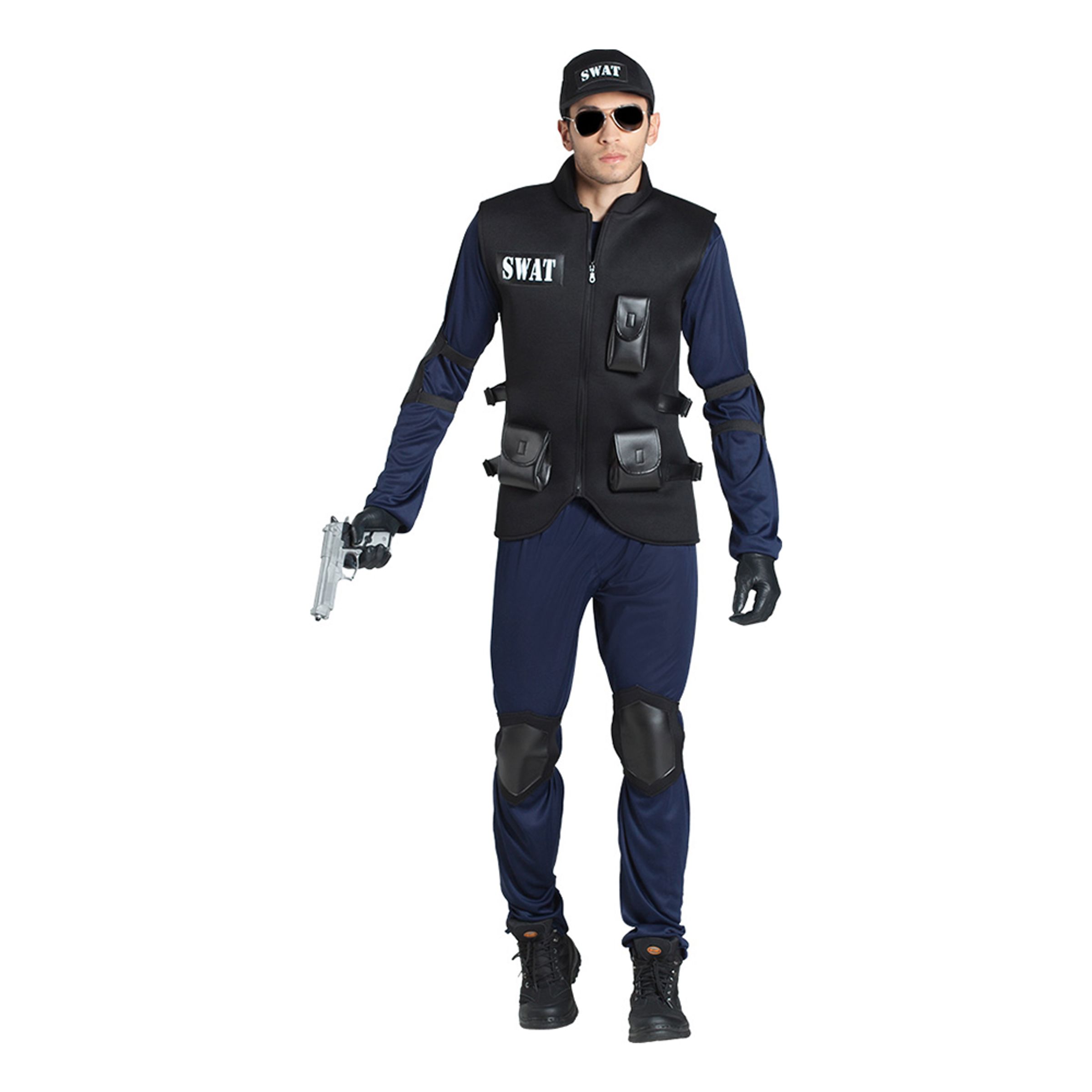 SWAT-Agent Maskeraddräkt - Small