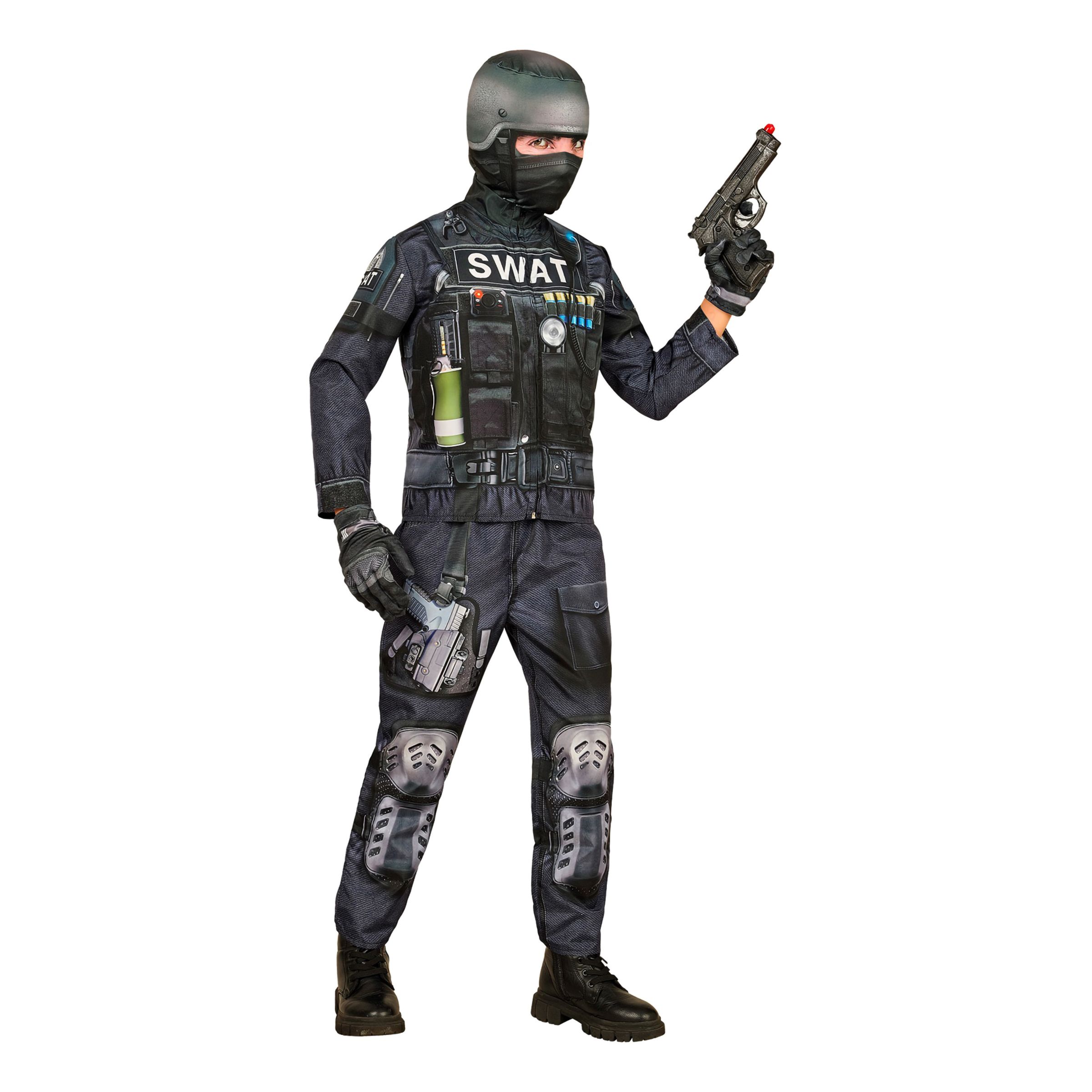 SWAT Barn Maskeraddräkt - Medium | Hem - Maskerad - Maskeraddräkter - Barndräkter | Party Outlet