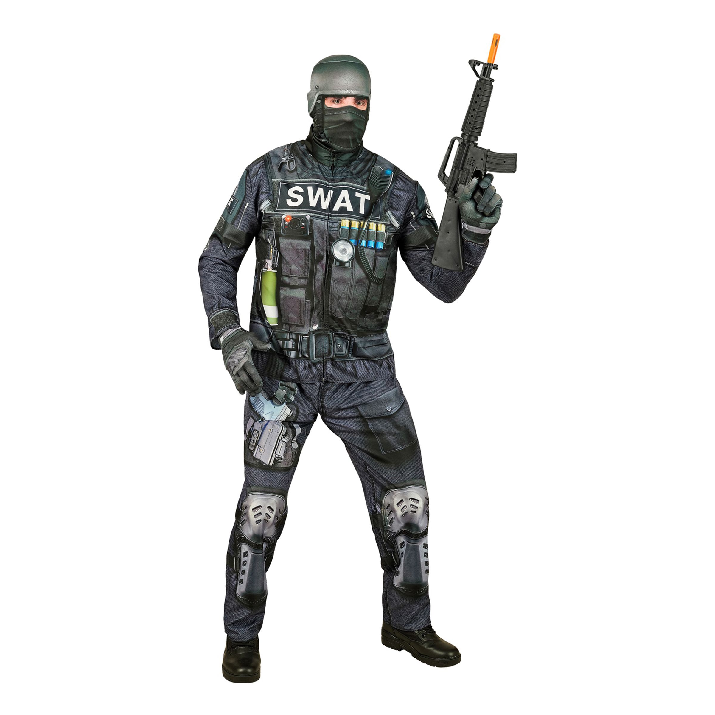 SWAT Maskeraddräkt - X-Large | Hem - Maskerad - Maskeraddräkter - Herrdräkter | Party Outlet
