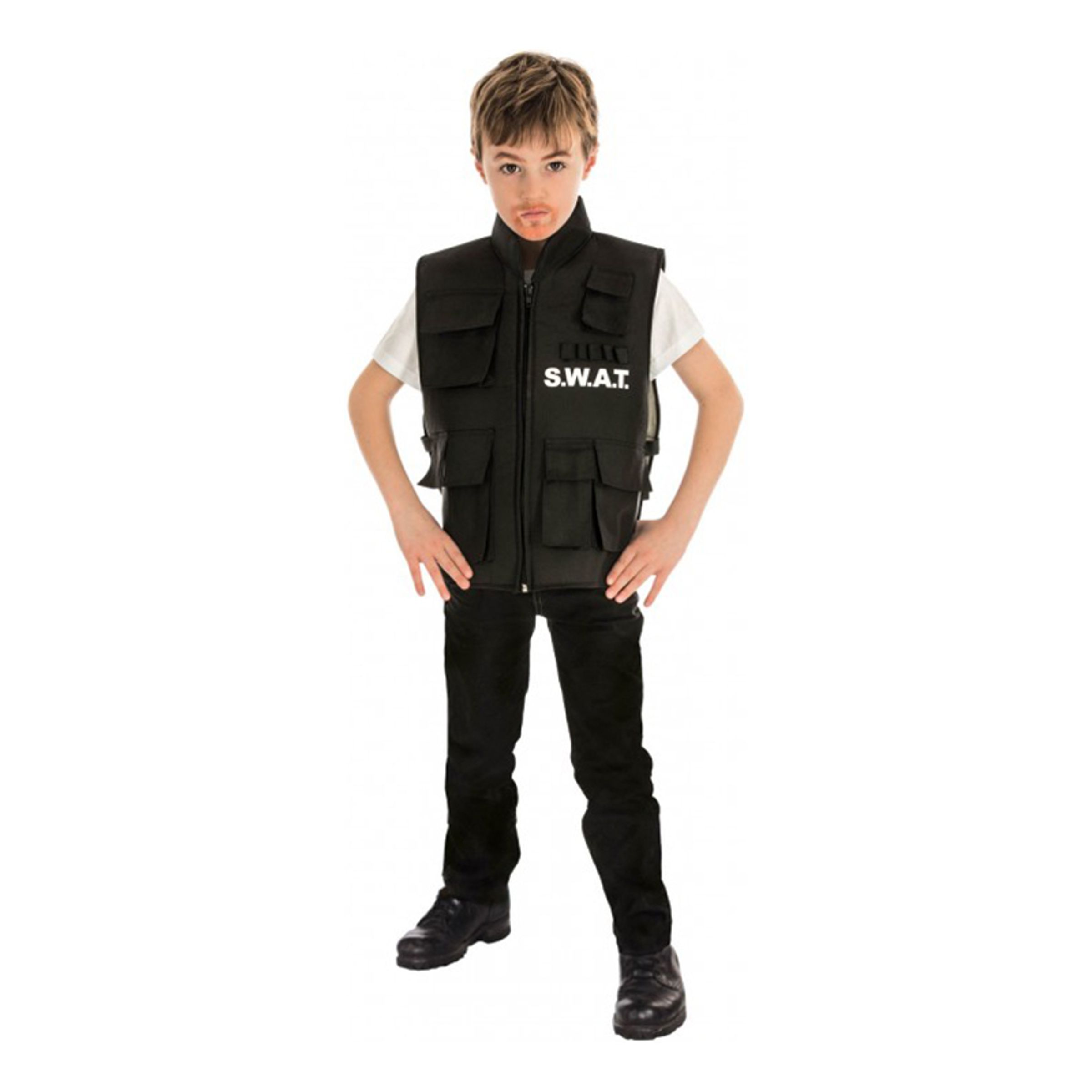 Läs mer om SWAT Väst för Barn - Medium