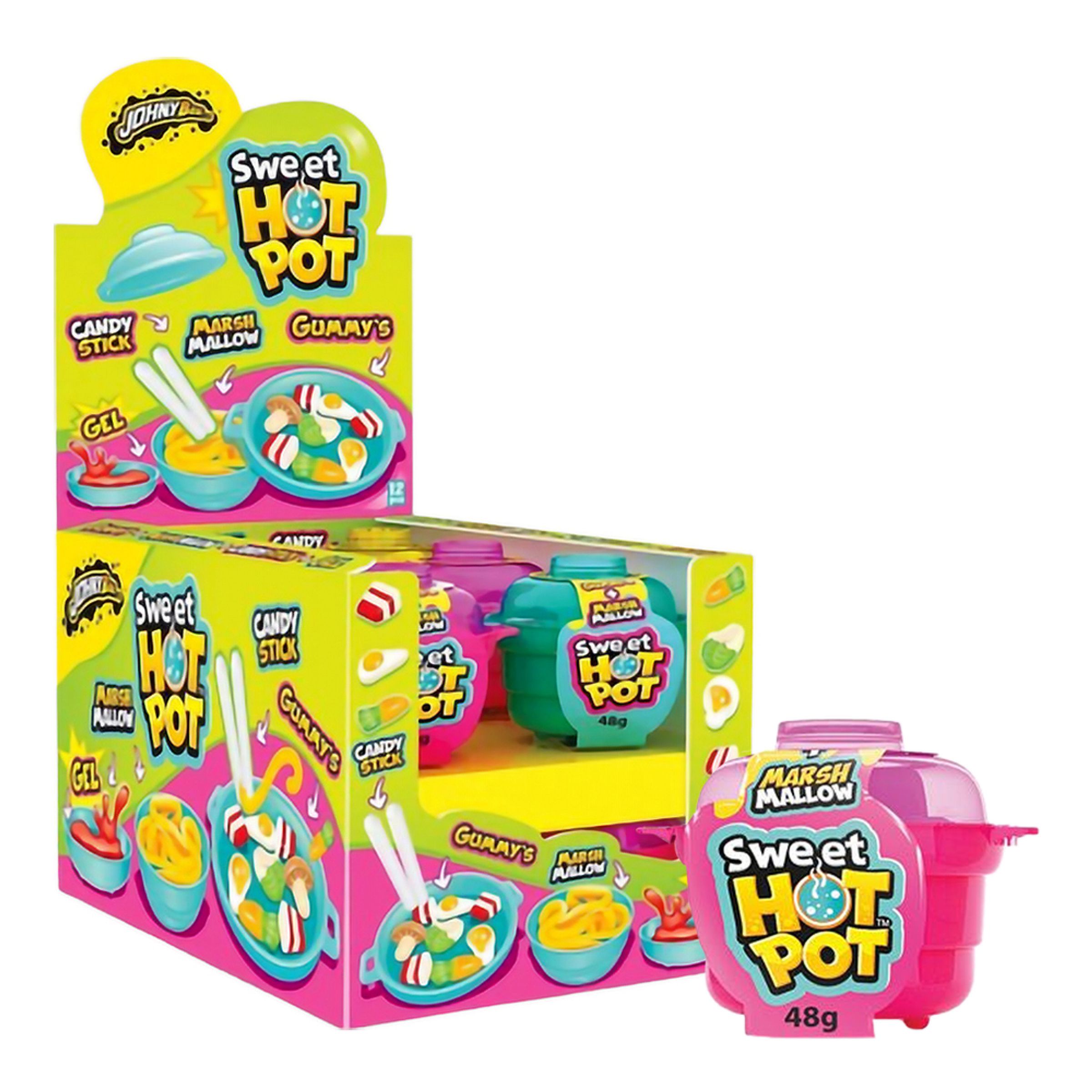 Sweet Hot Pop Storpack - 12-pack | Hem - Godis & Läsk - Godis - Skumgodis | Party Outlet