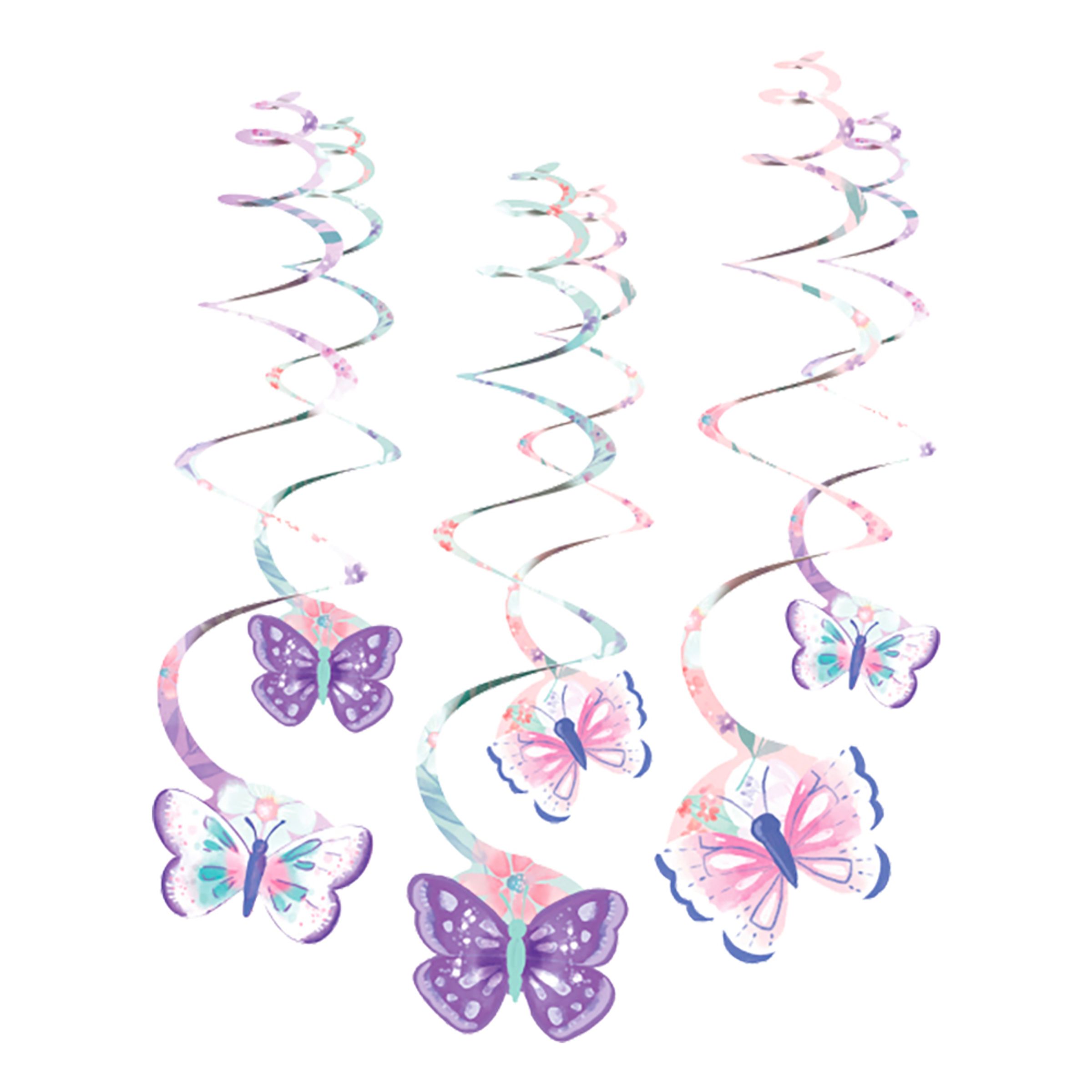 Läs mer om Swirls Fjärilar - 6-pack
