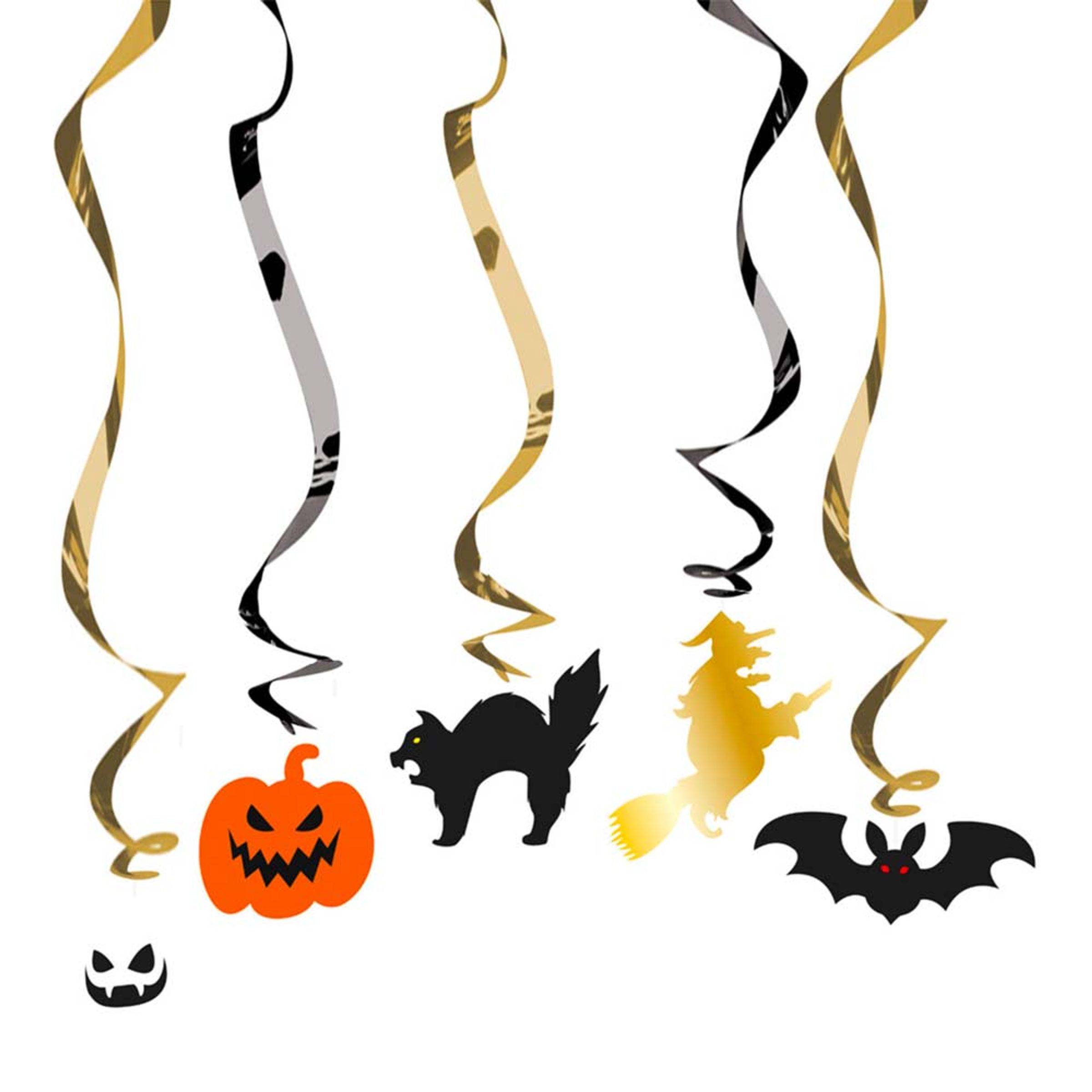 Läs mer om Swirls Happy Halloween Takdekoration