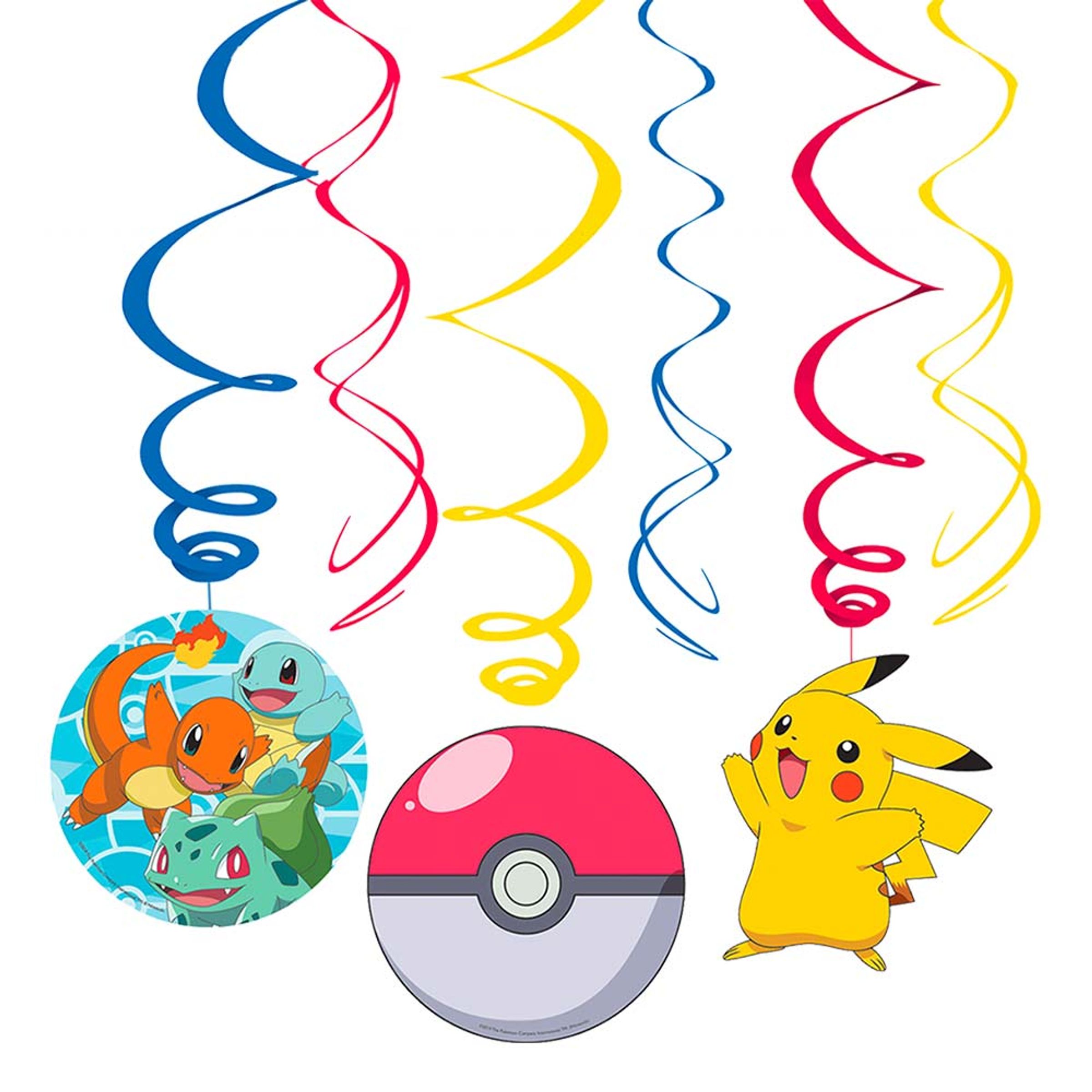 Swirls Pokémon - 6-pack