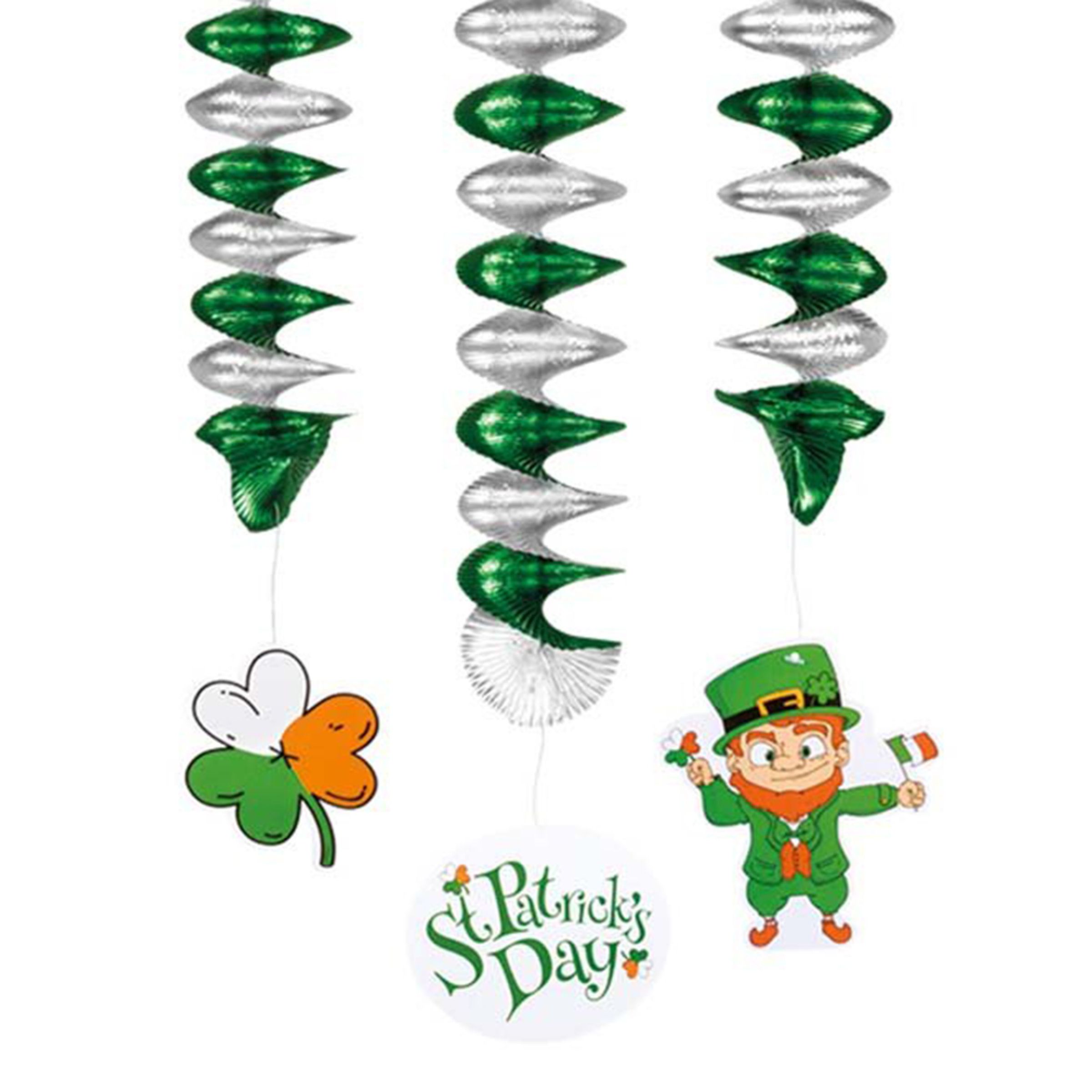 Swirls St Patricks Day | Hem - Teman - Högtider - St Patricks Day | Pryloteket