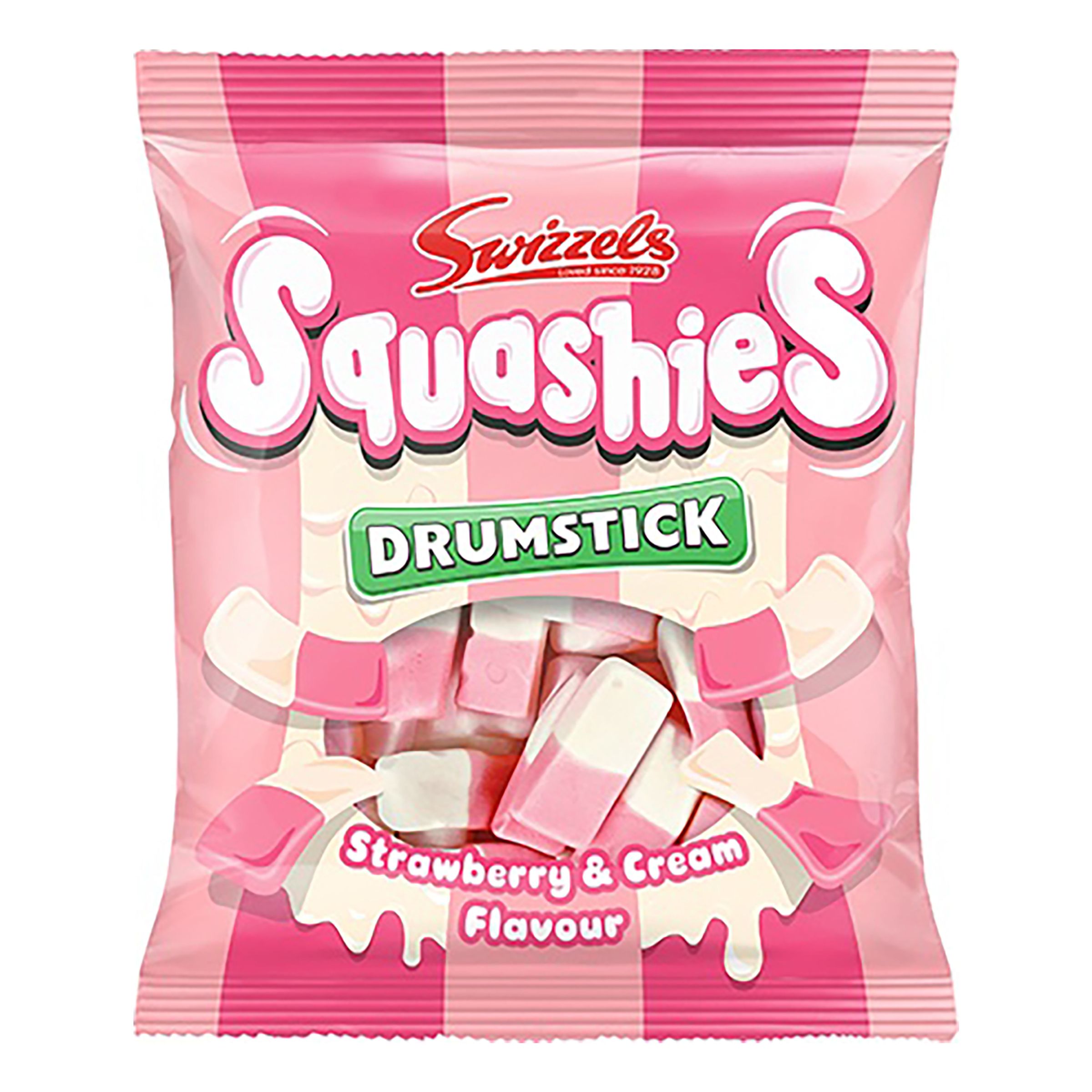 Swizzles Squashies Stawberry & Cream Storpack - 12-pack | Hem - Godis & Läsk - Godis - Skumgodis | Pryloteket