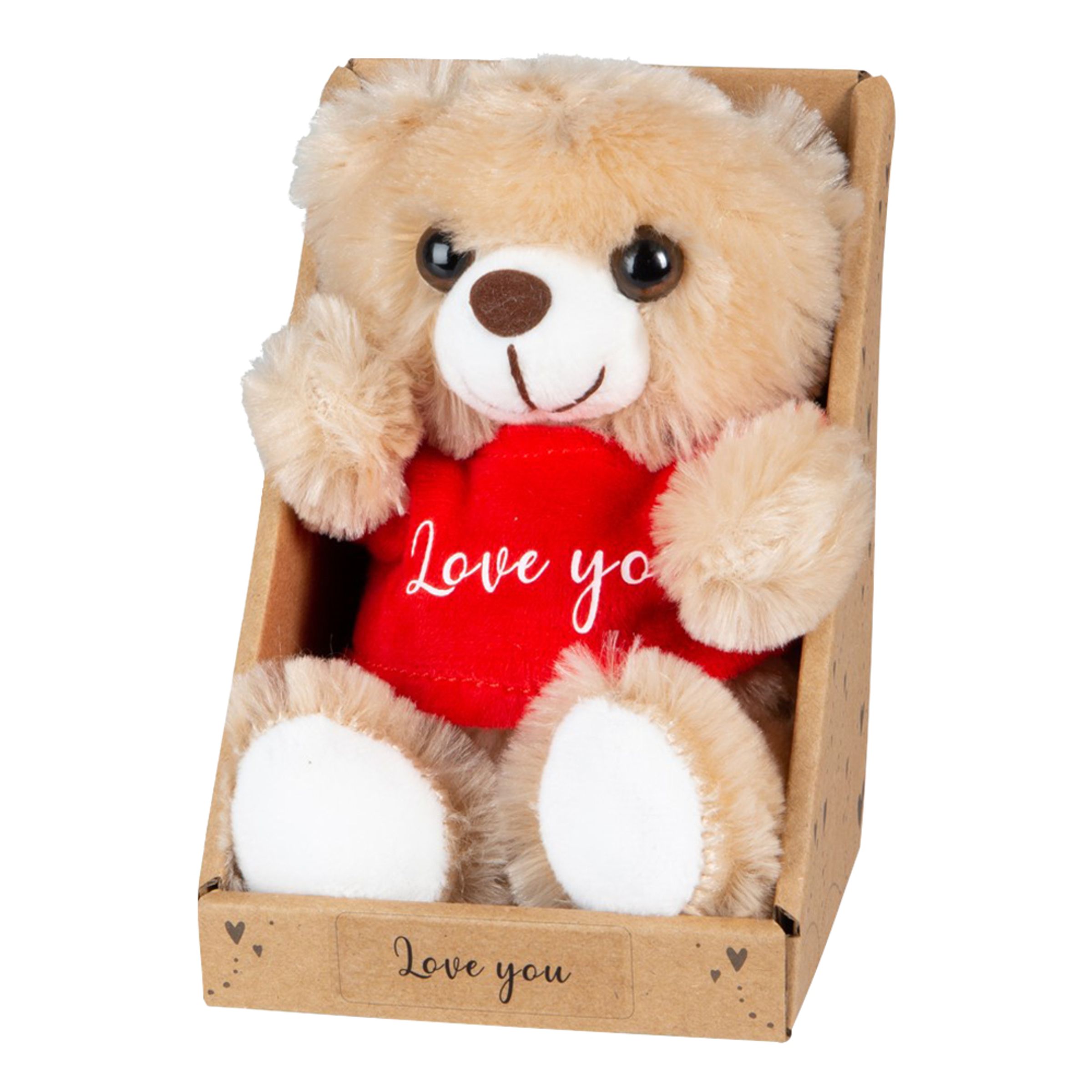 Läs mer om T-Bear Nalle med Text - Love you