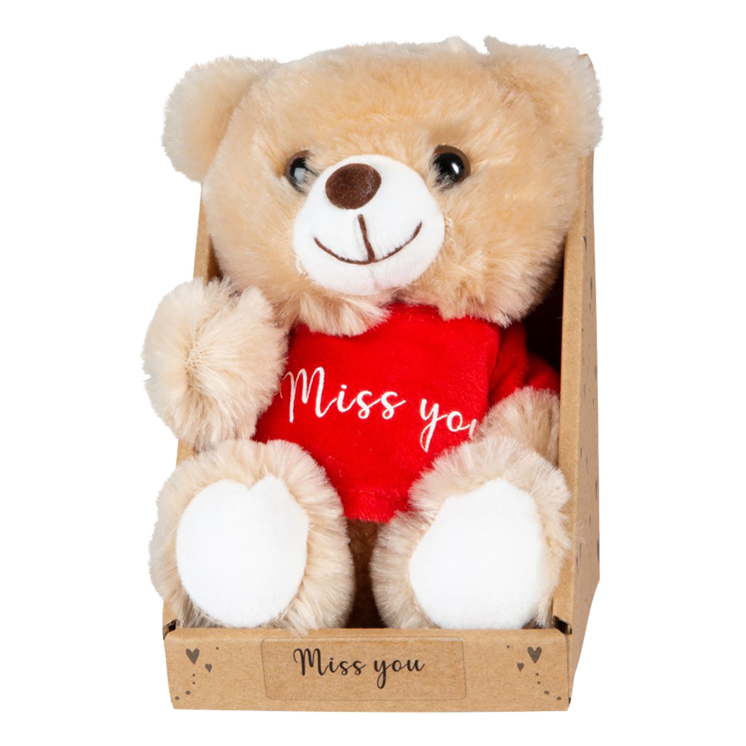 T-Bear Nalle med Text - Miss you