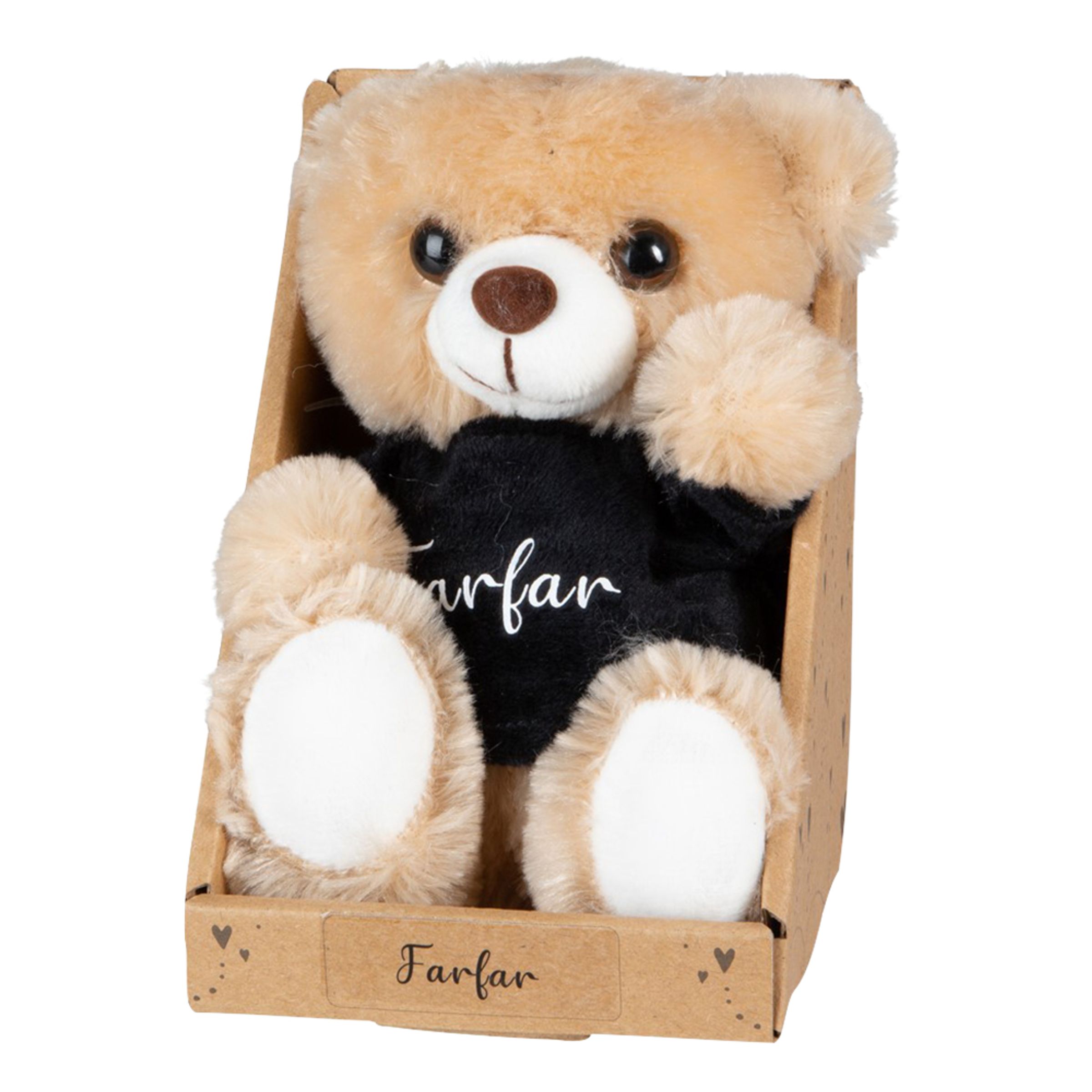 Läs mer om T-Bear Nalle med Text - Farfar