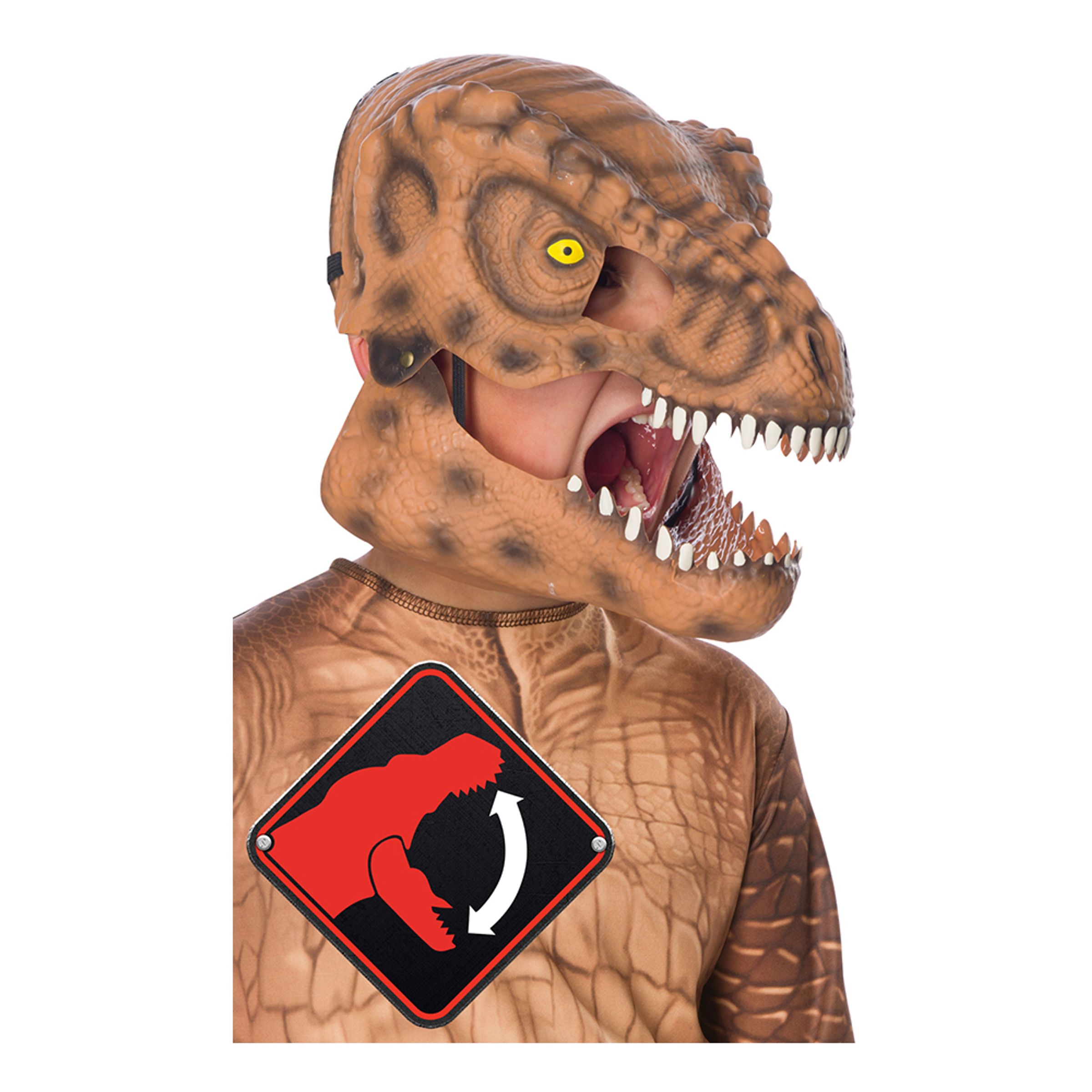 Dinosaurie - T-Rex Mask för Barn - One Size