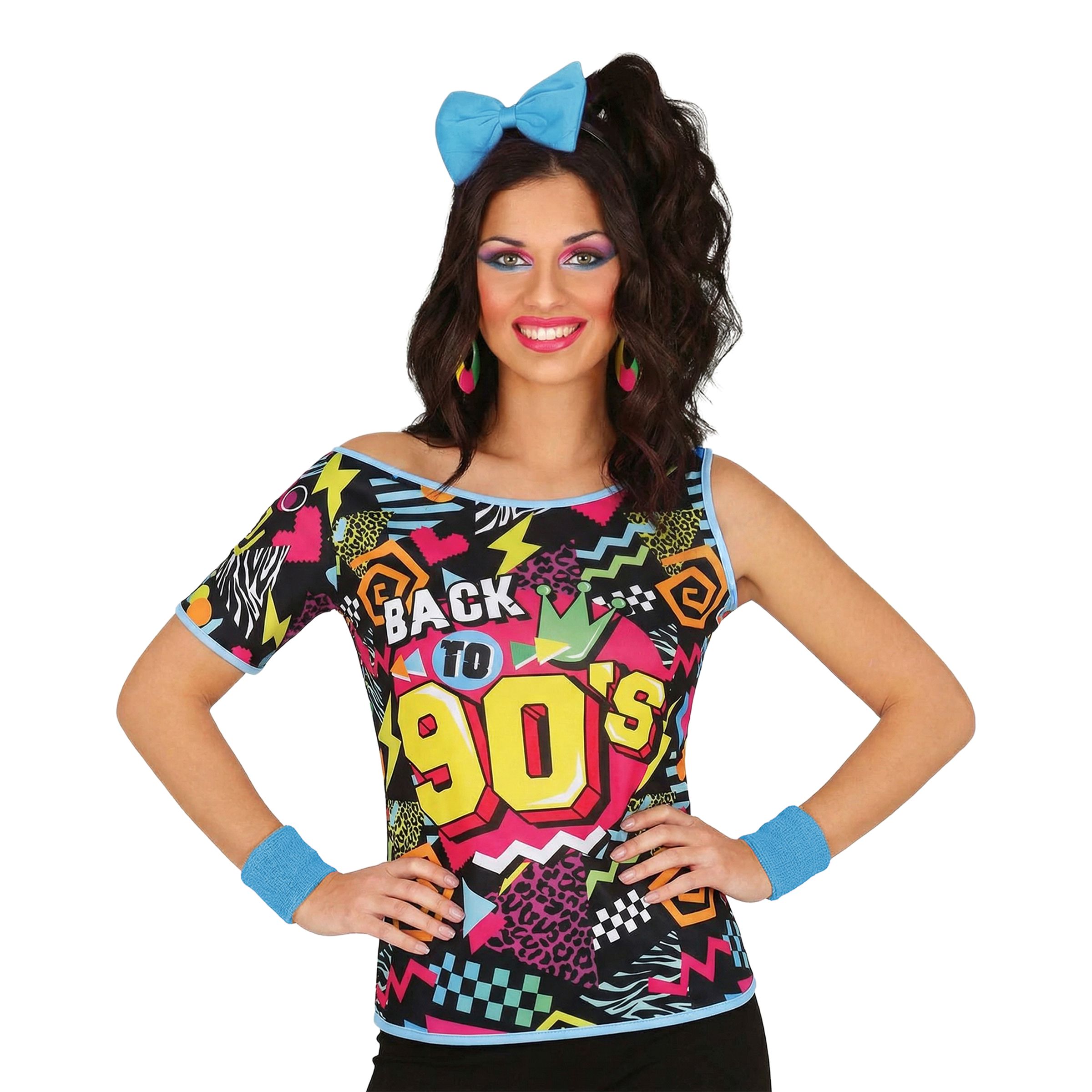 T-shirt Back to 90s Dam - Large | Hem - Roliga Prylar - Kläder - T-Shirts | Pryloteket