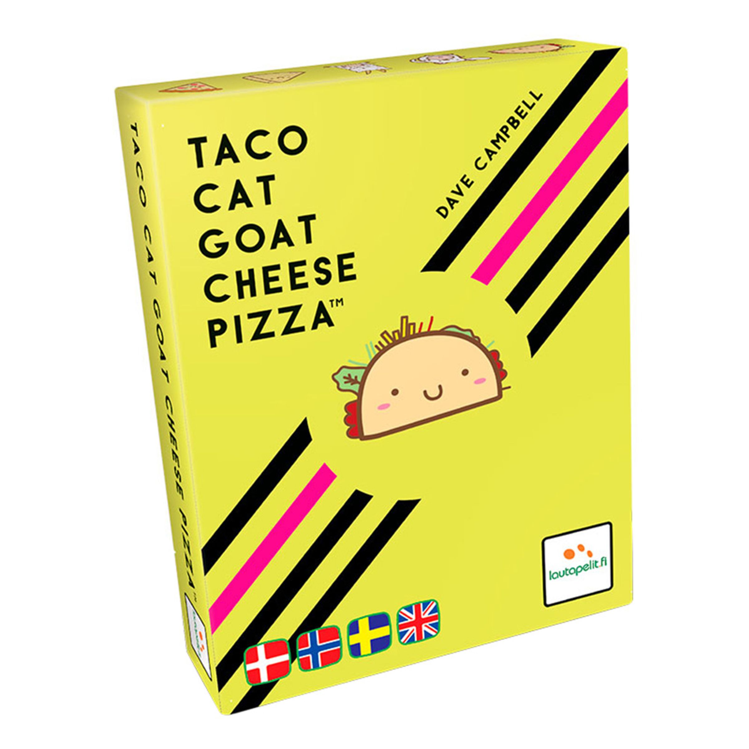Läs mer om Taco Cat Goat Cheese Pizza Spel - Nordiska